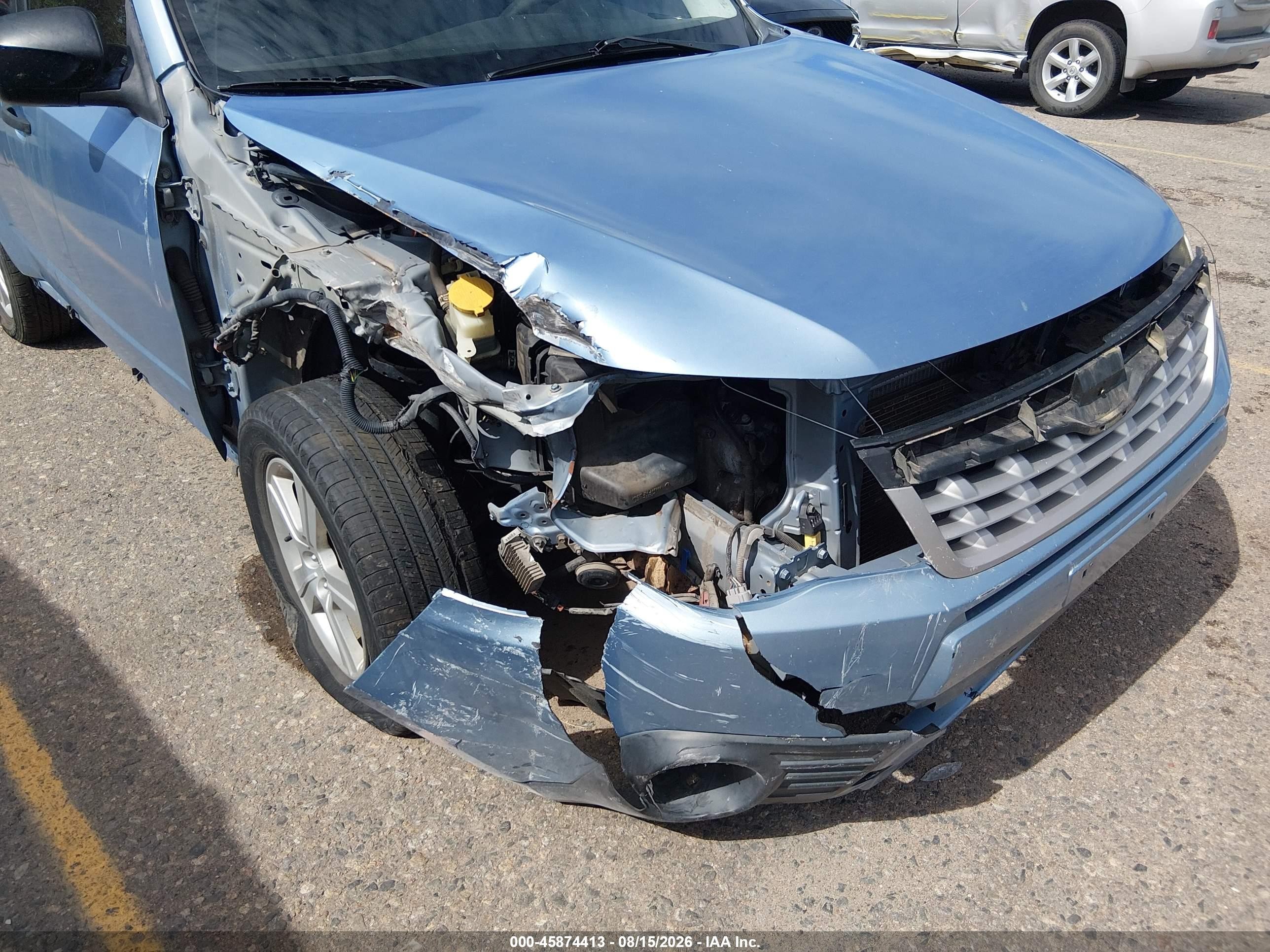 2012 Subaru Forester 2.5x Blue vin: JF2SHABC7CH433627