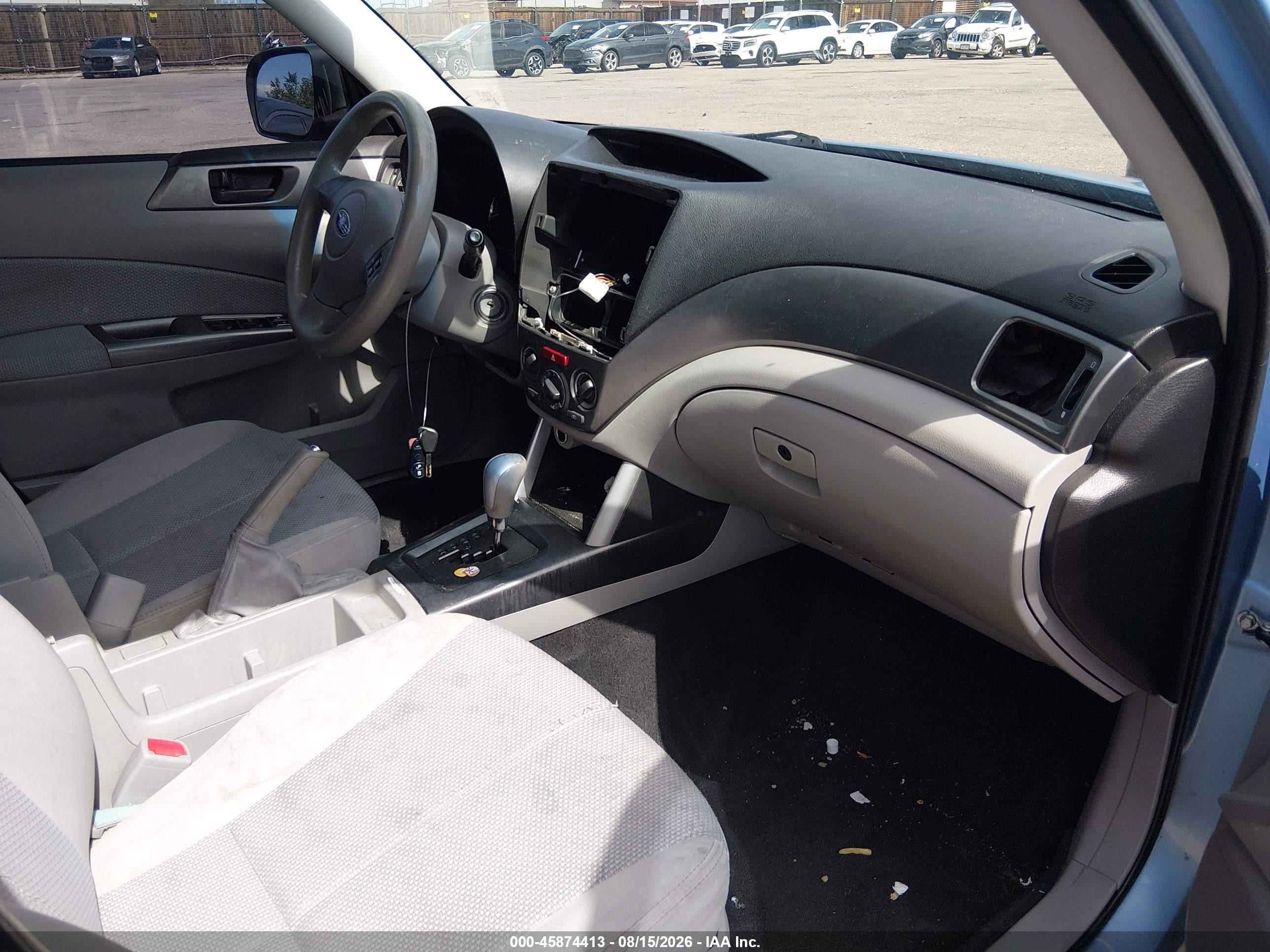 2012 Subaru Forester 2.5x Blue vin: JF2SHABC7CH433627