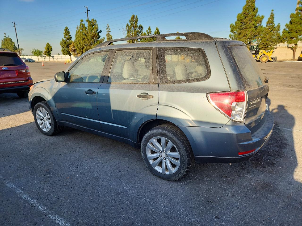 2012 Subaru Forester 2.5x Teal vin: JF2SHABC7CH436804