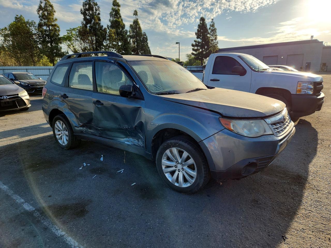 2012 Subaru Forester 2.5x Teal vin: JF2SHABC7CH436804