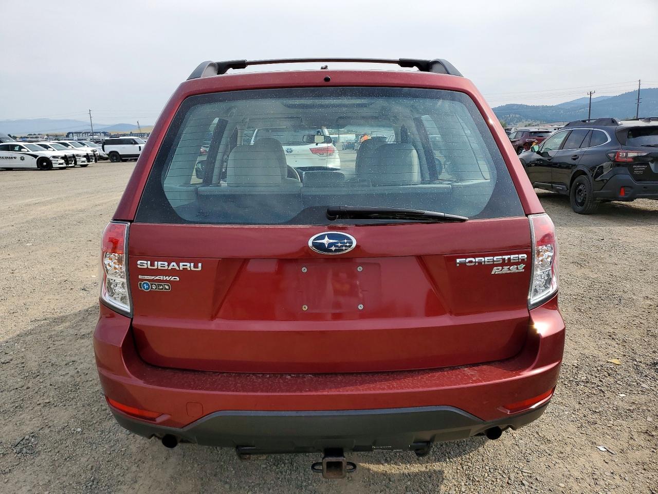 2012 Subaru Forester 2.5x Maroon vin: JF2SHABC7CH438536