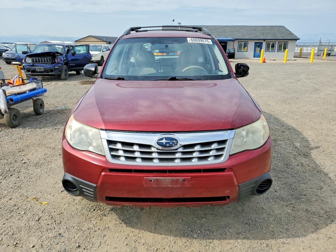 2012 Subaru Forester 2.5x Maroon vin: JF2SHABC7CH438536