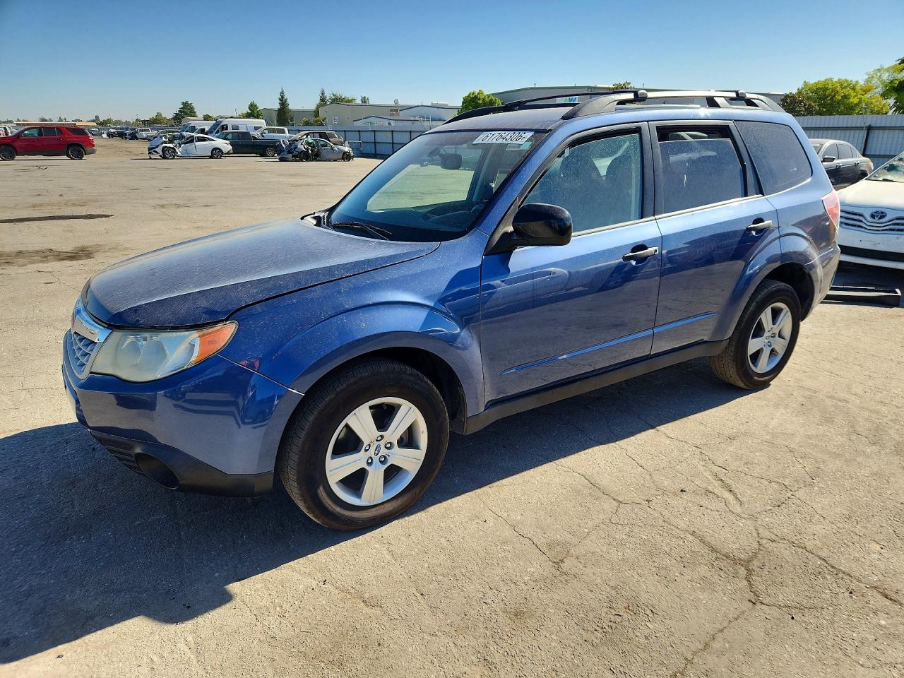 2012 Subaru Forester 2.5x Blue vin: JF2SHABC7CH465851