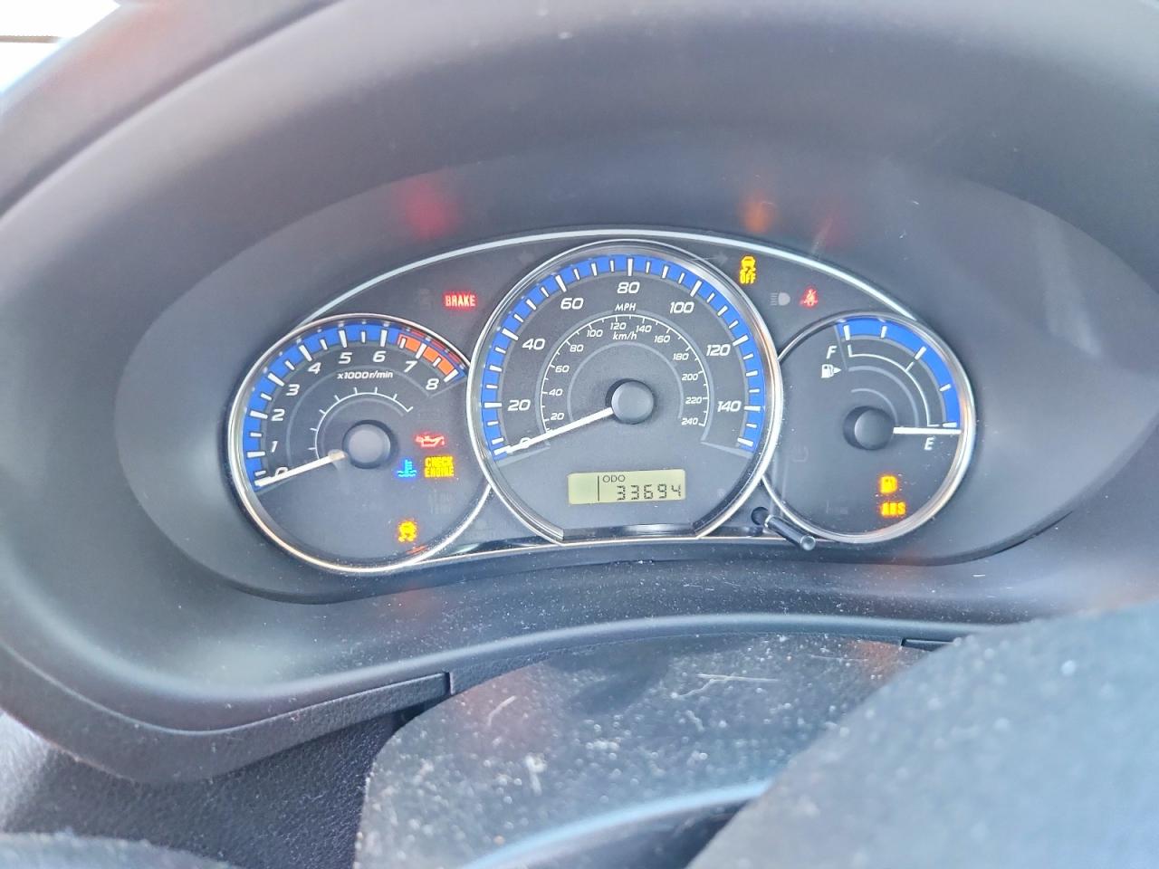 2012 Subaru Forester 2.5x Blue vin: JF2SHABC7CH465851