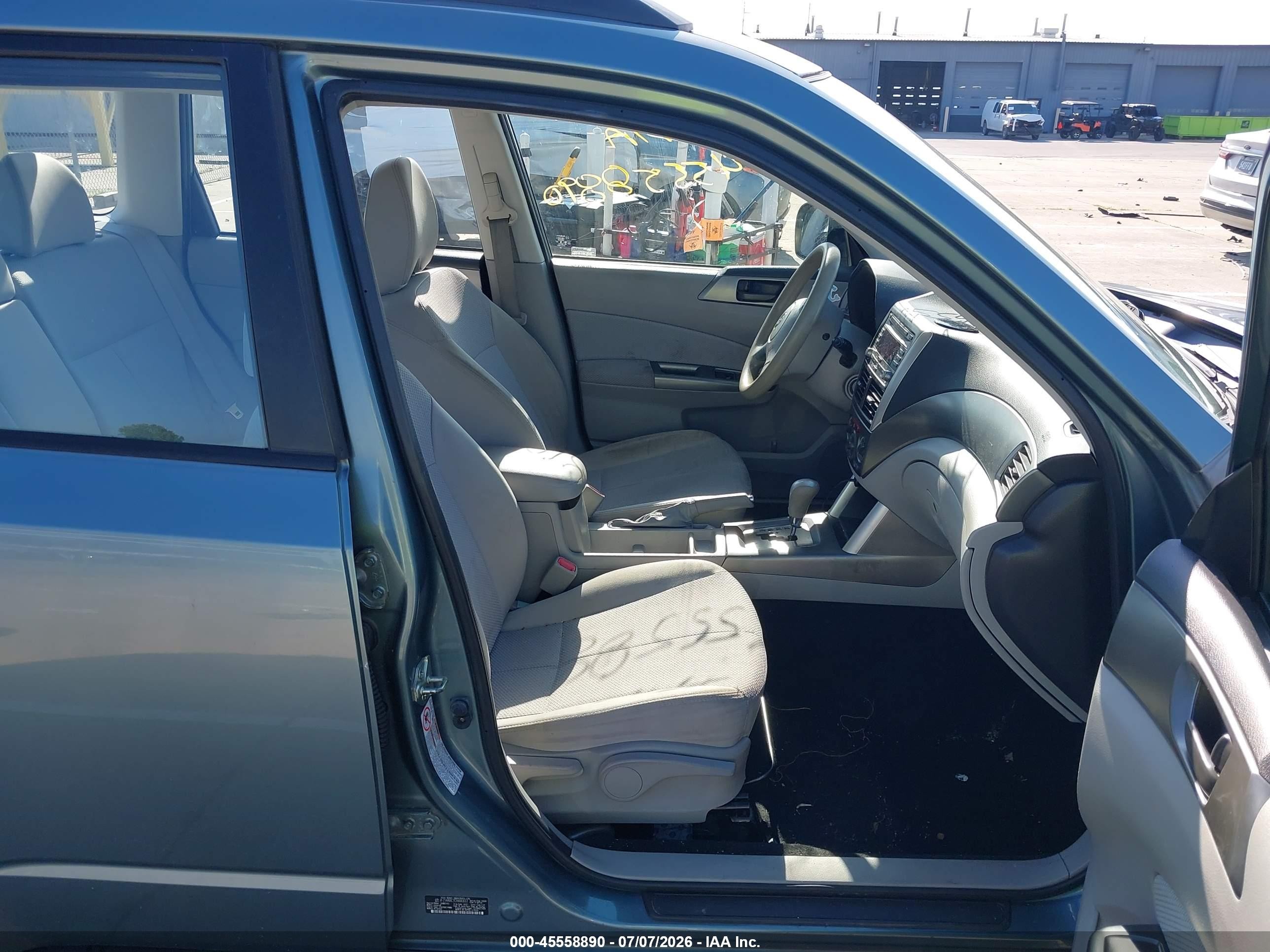 2012 Subaru Forester 2.5x Teal vin: JF2SHABC7CH466837