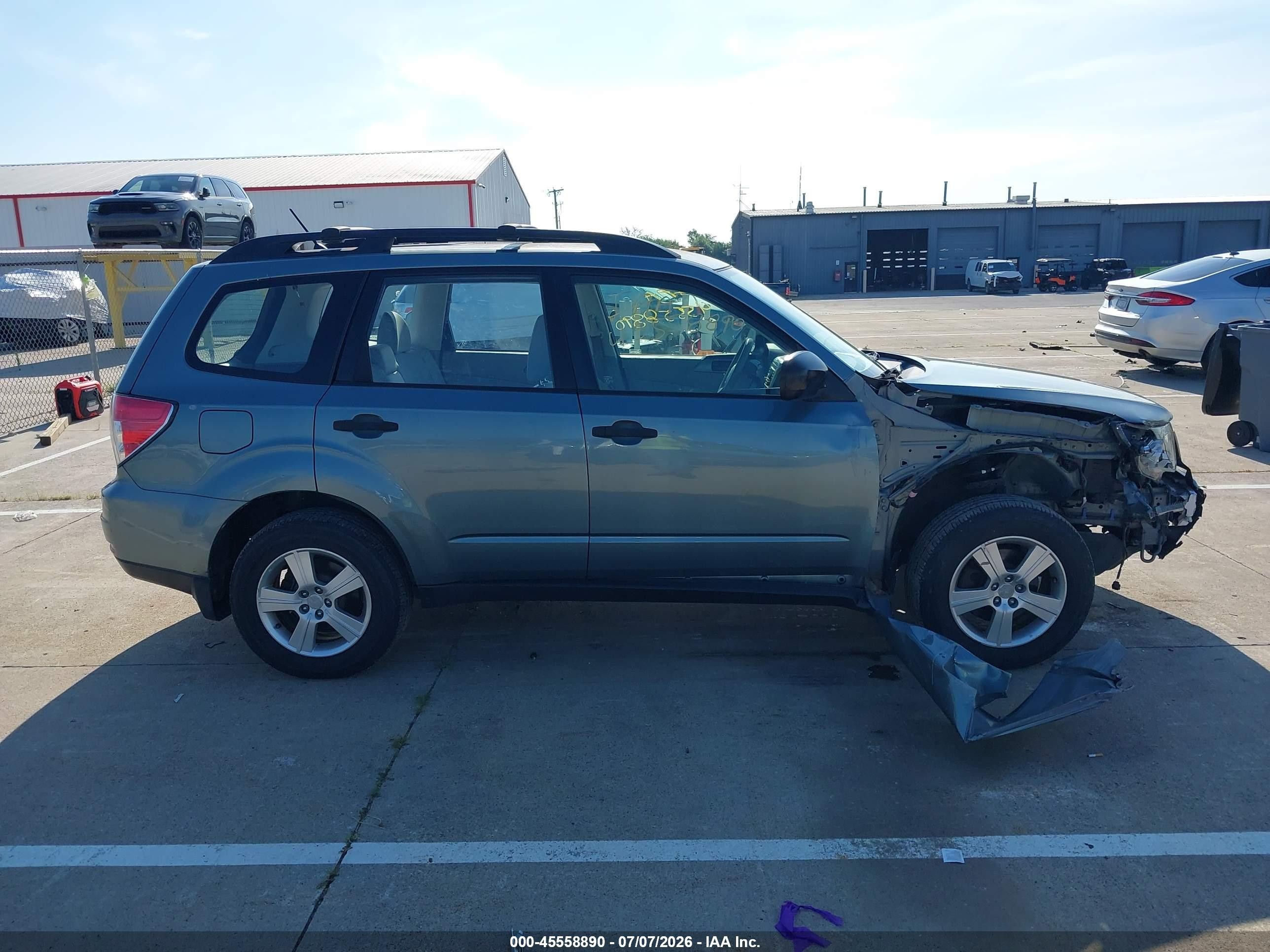 2012 Subaru Forester 2.5x Teal vin: JF2SHABC7CH466837