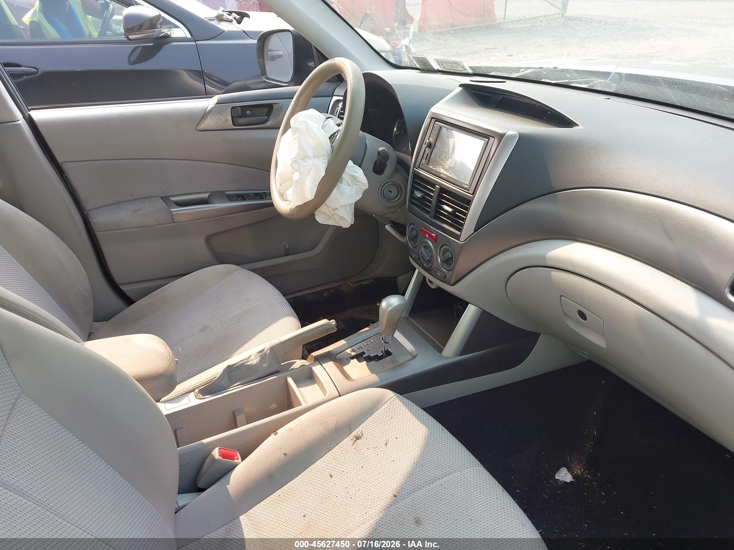 2013 Subaru Forester 2.5x Green vin: JF2SHABC7DH435220