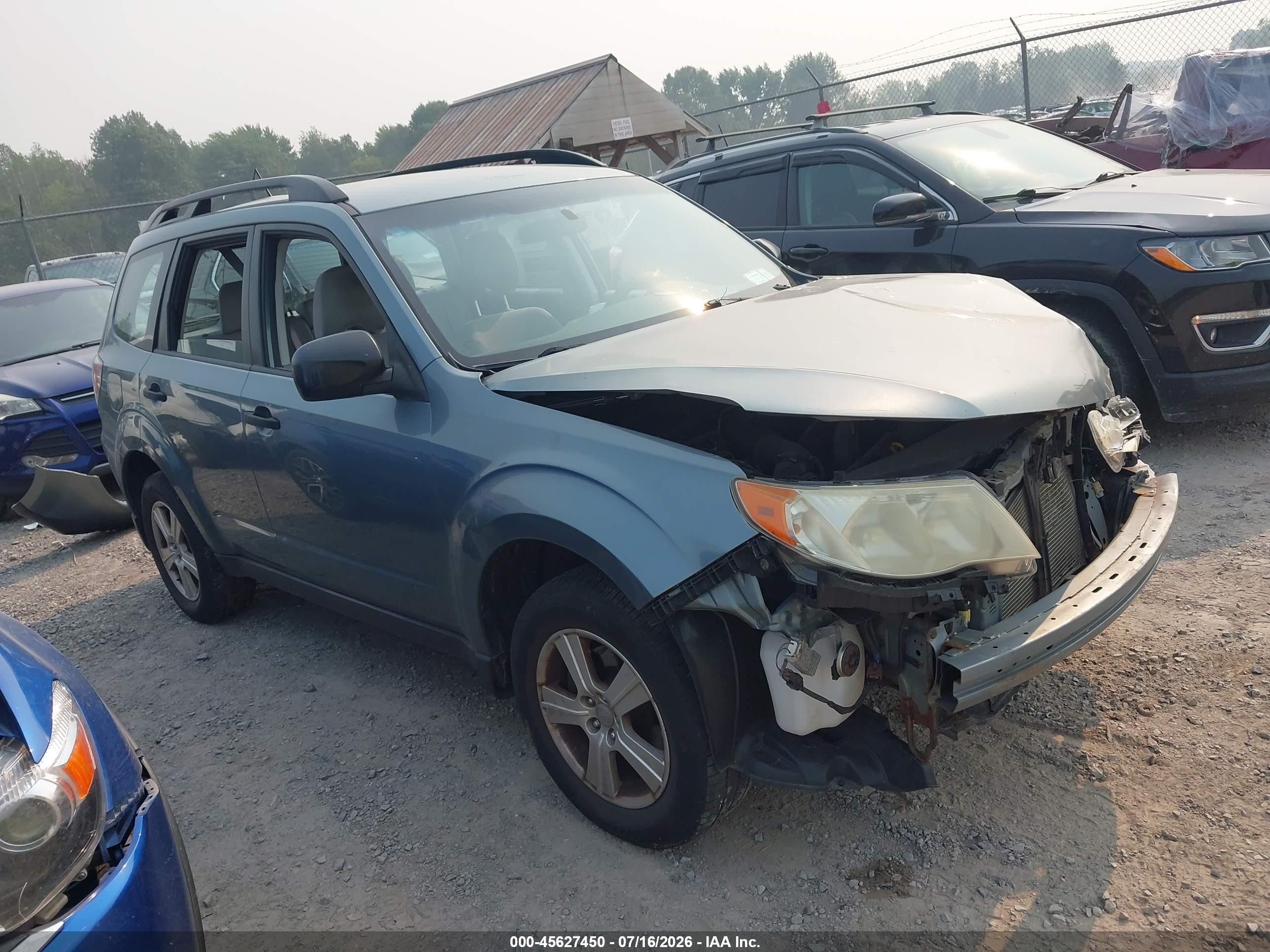 2013 Subaru Forester 2.5x Green vin: JF2SHABC7DH435220