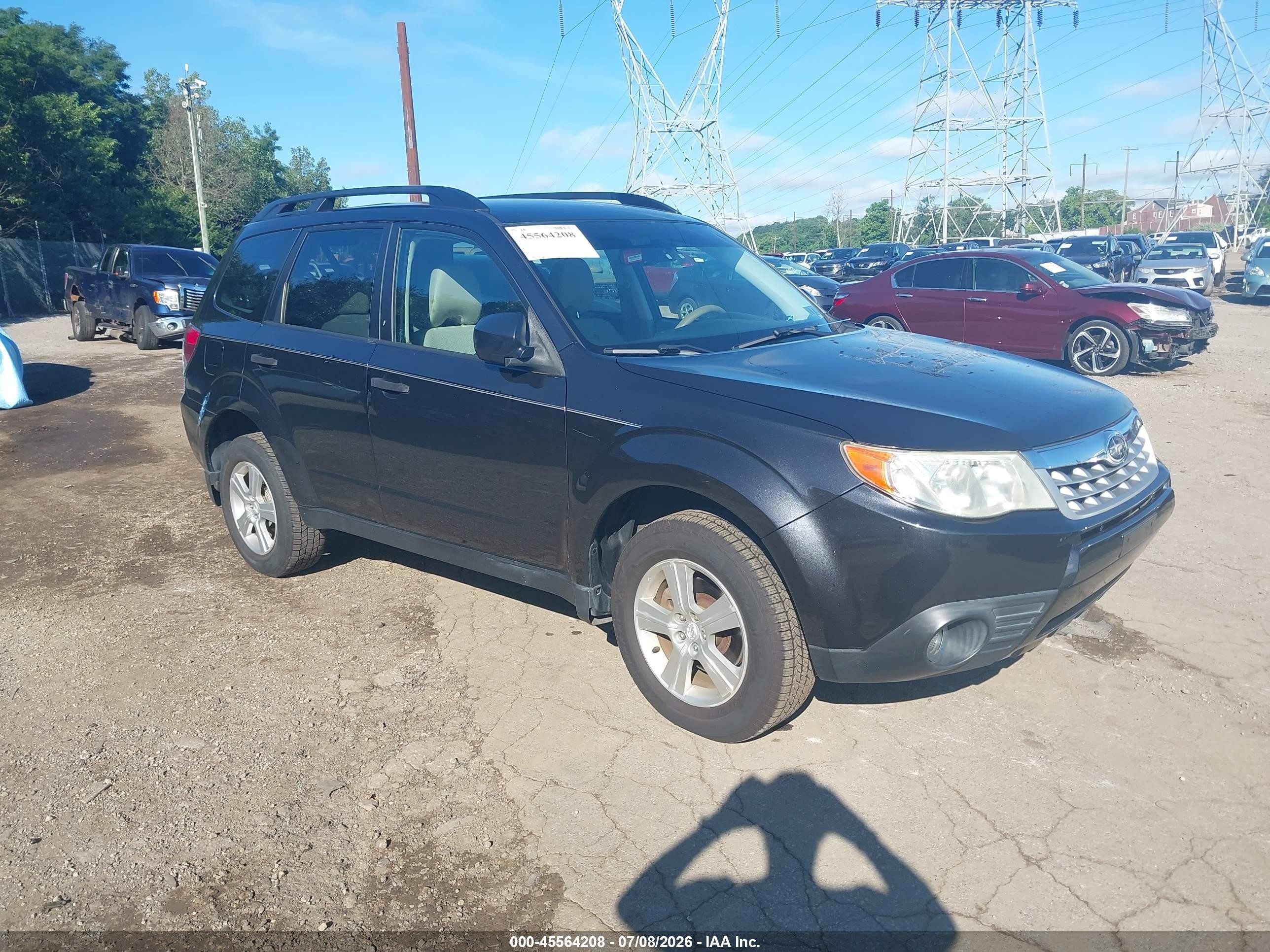2013 Subaru Forester 2.5x Blue vin: JF2SHABC7DH438201