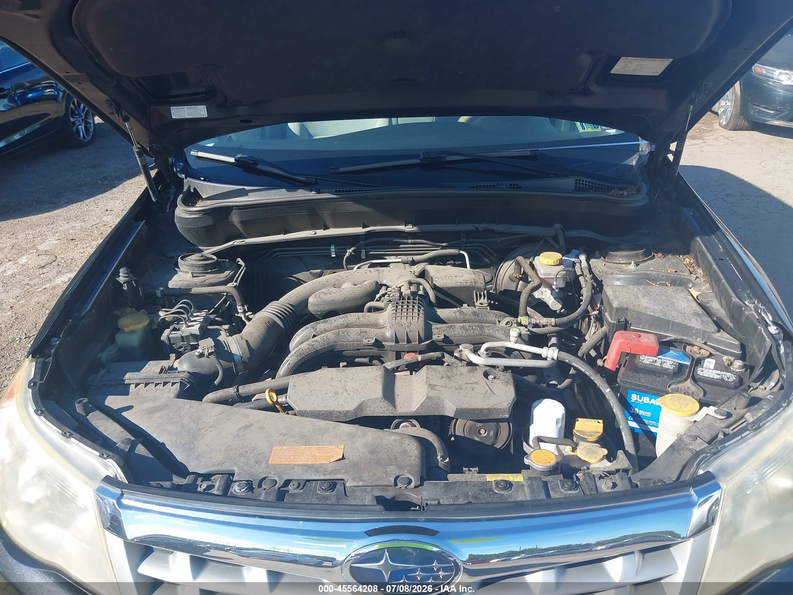 2013 Subaru Forester 2.5x Blue vin: JF2SHABC7DH438201