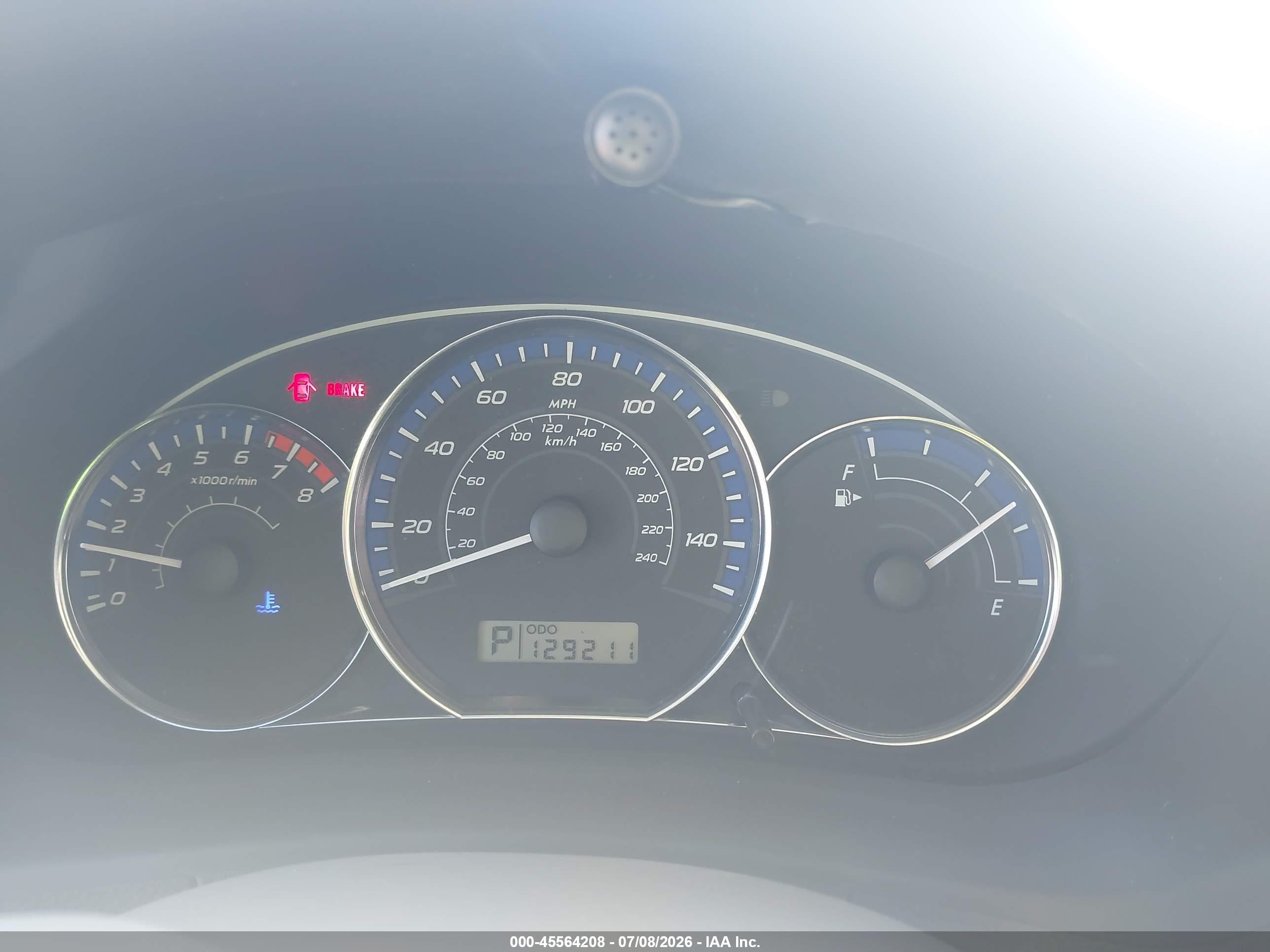 2013 Subaru Forester 2.5x Blue vin: JF2SHABC7DH438201