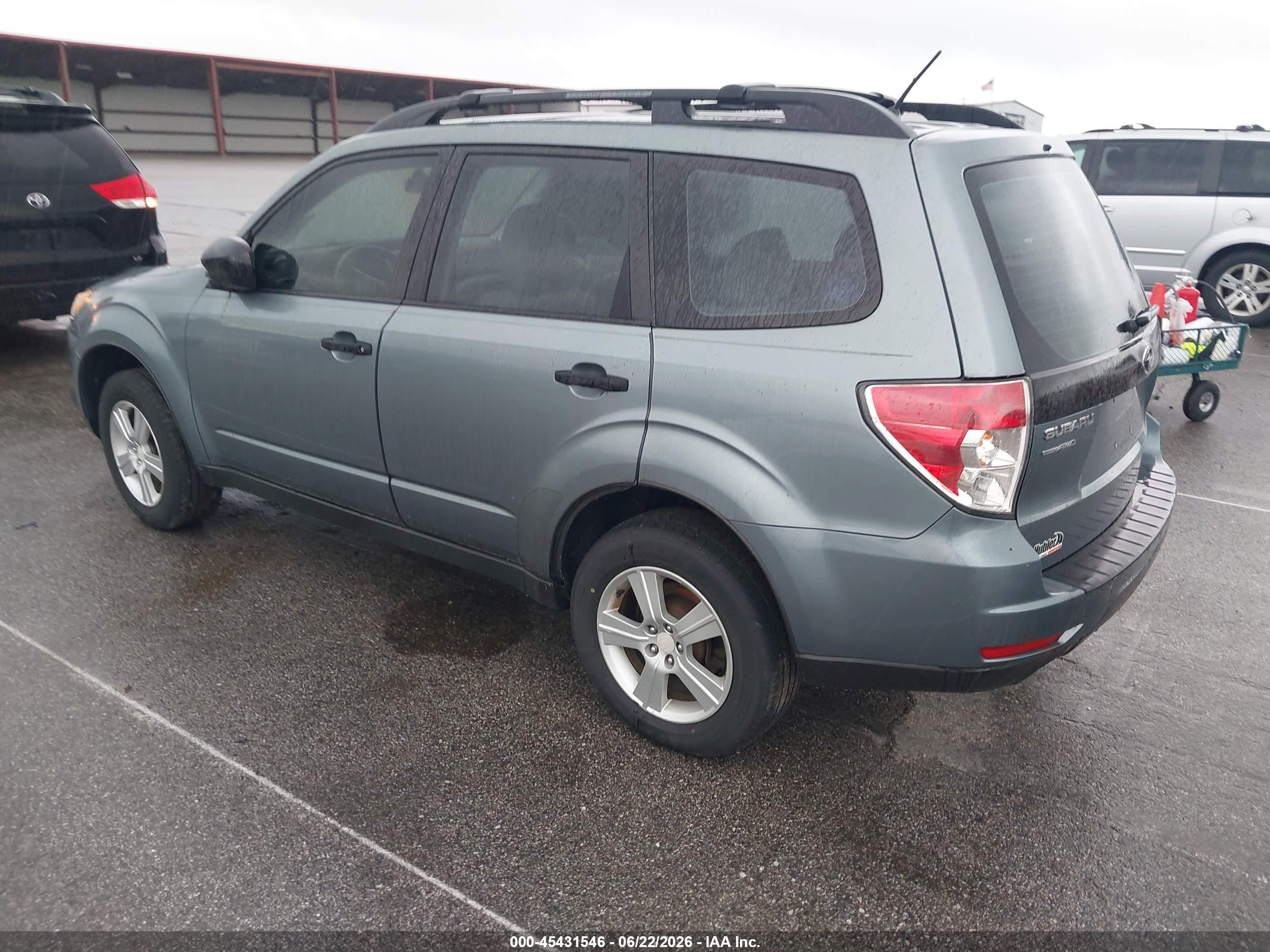 2011 Subaru Forester 2.5x Синий vin: JF2SHABC8BH773688