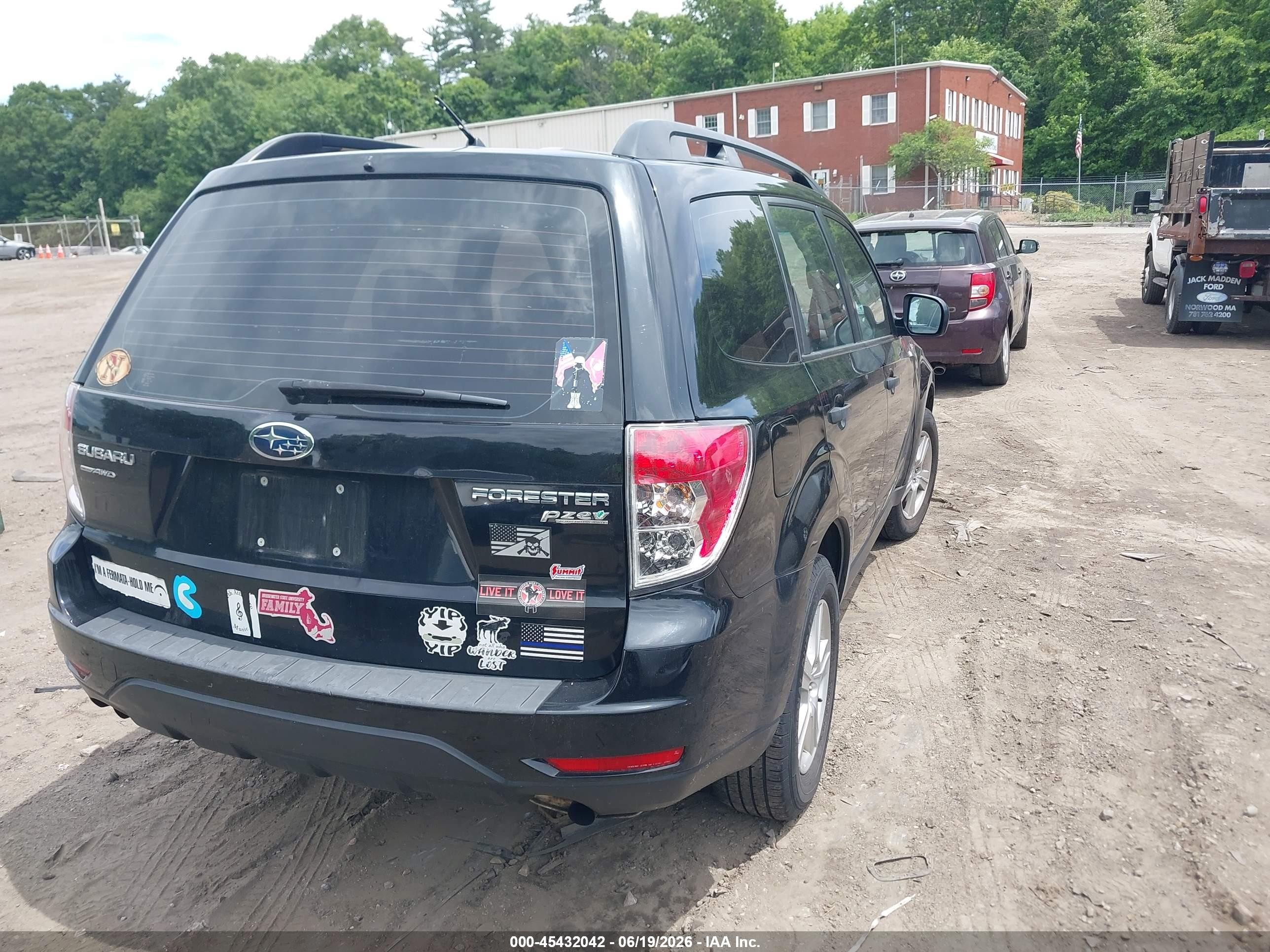 2012 Subaru Forester 2.5x Черный vin: JF2SHABC8CG430998