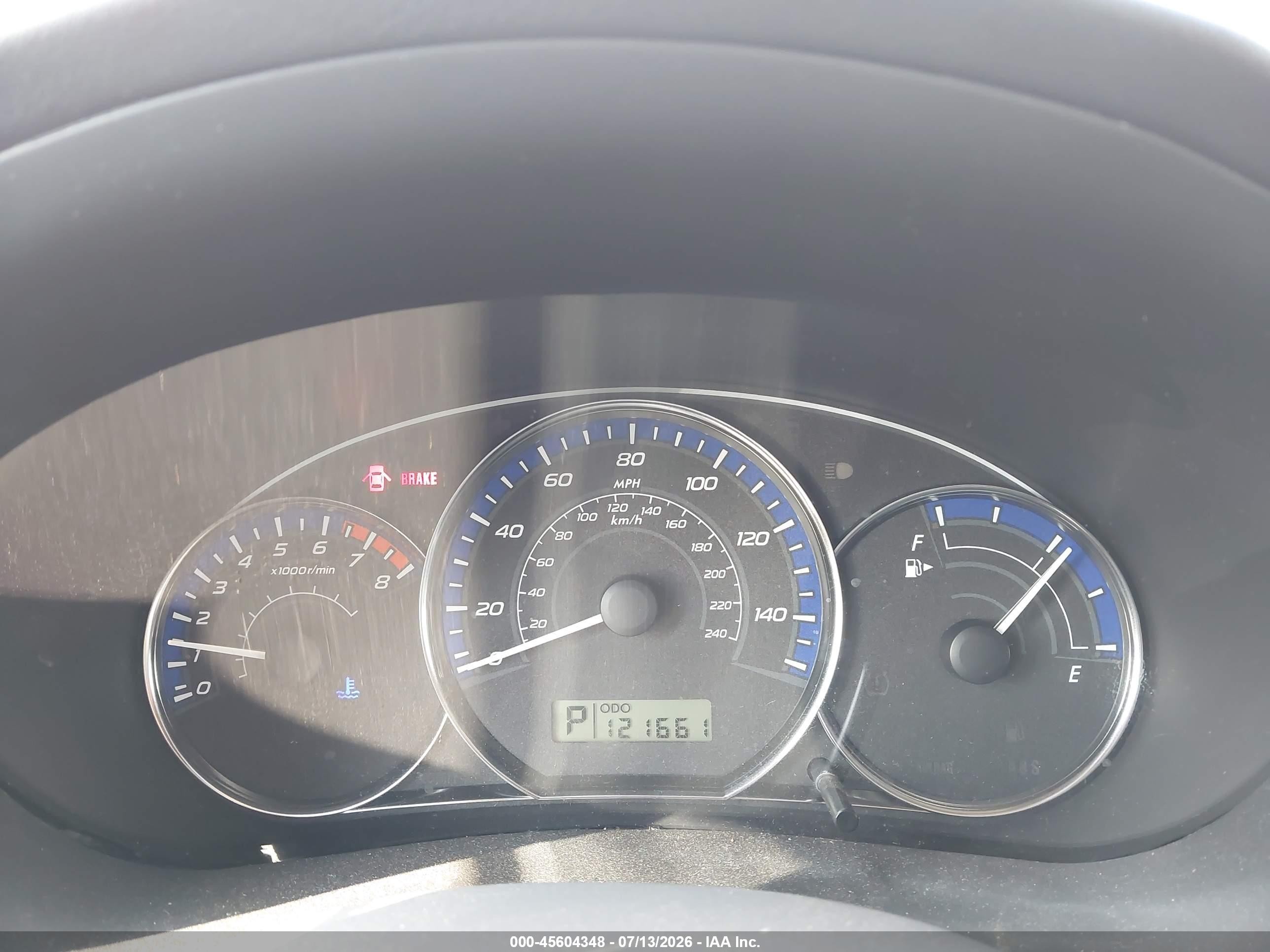 2012 Subaru Forester 2.5x White vin: JF2SHABC8CH401995