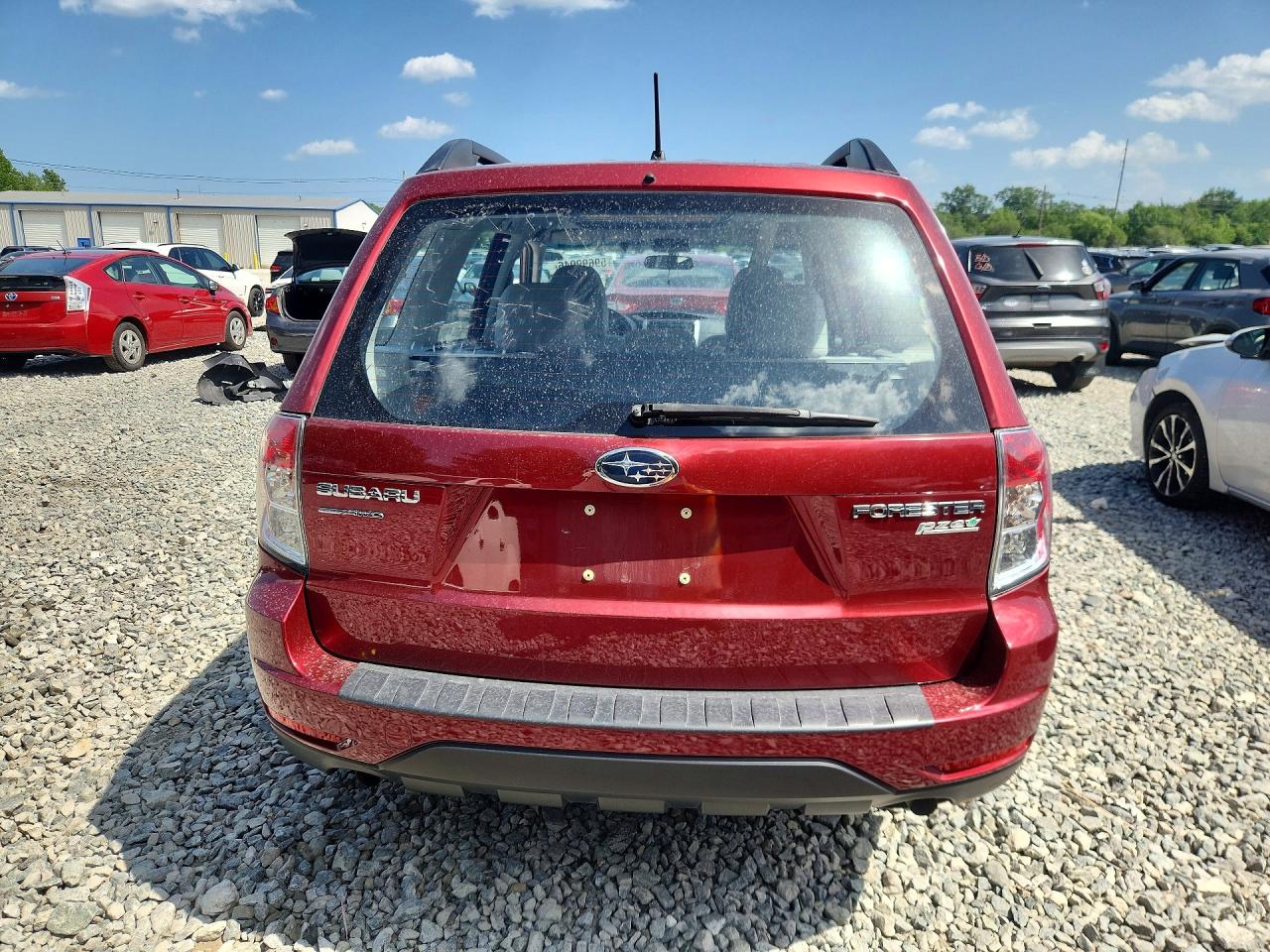 2012 Subaru Forester Burgundy vin: JF2SHABC8CH406095