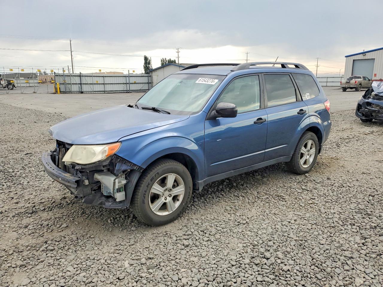2012 Subaru Forester 2.5x Blue vin: JF2SHABC8CH418070