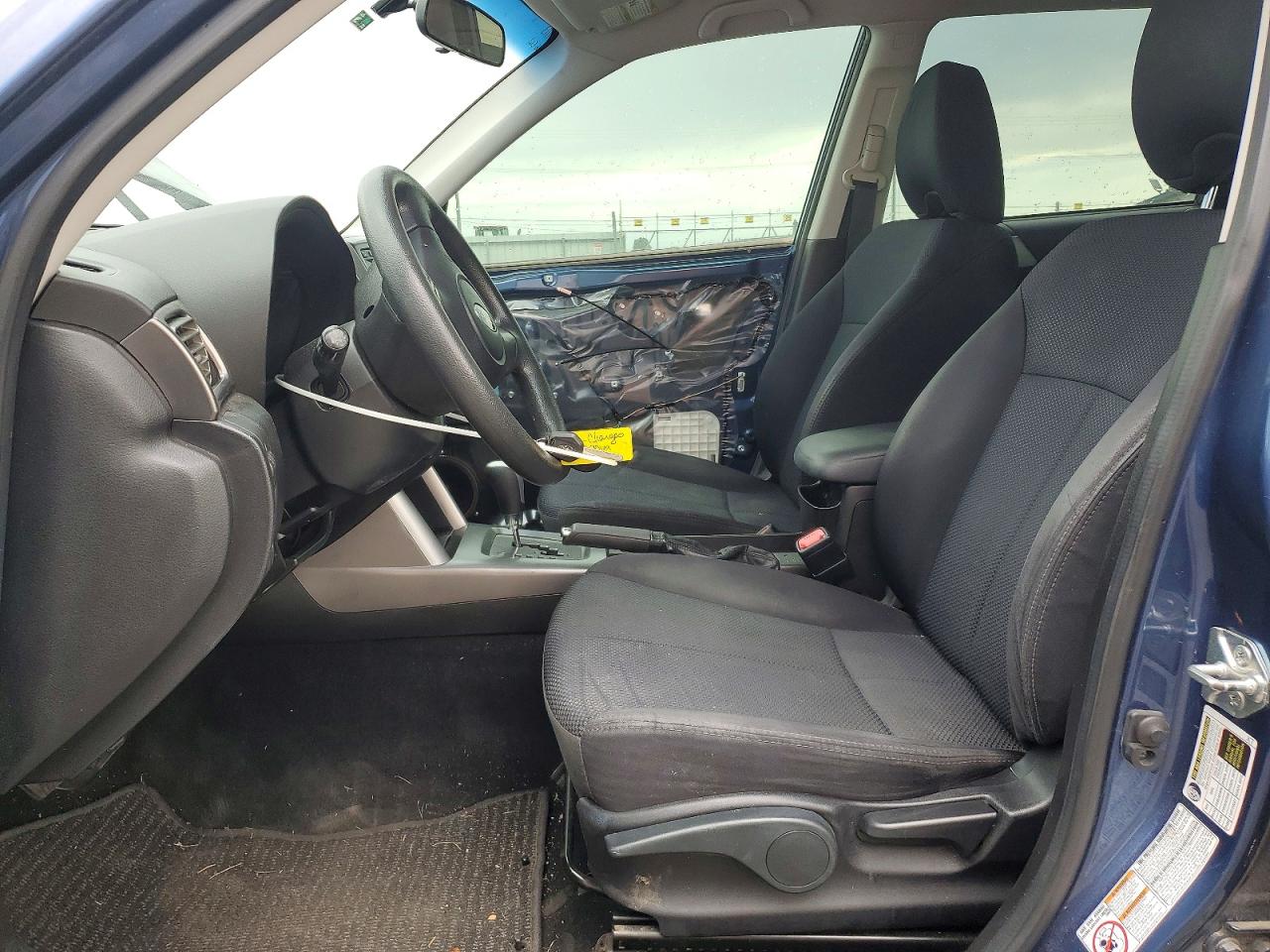 2012 Subaru Forester 2.5x Blue vin: JF2SHABC8CH418070