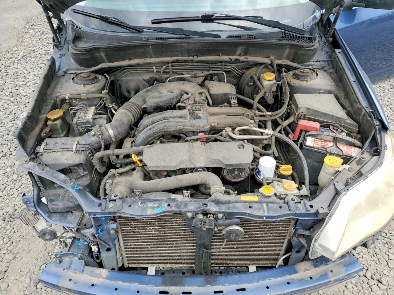2012 Subaru Forester 2.5x Blue vin: JF2SHABC8CH418070