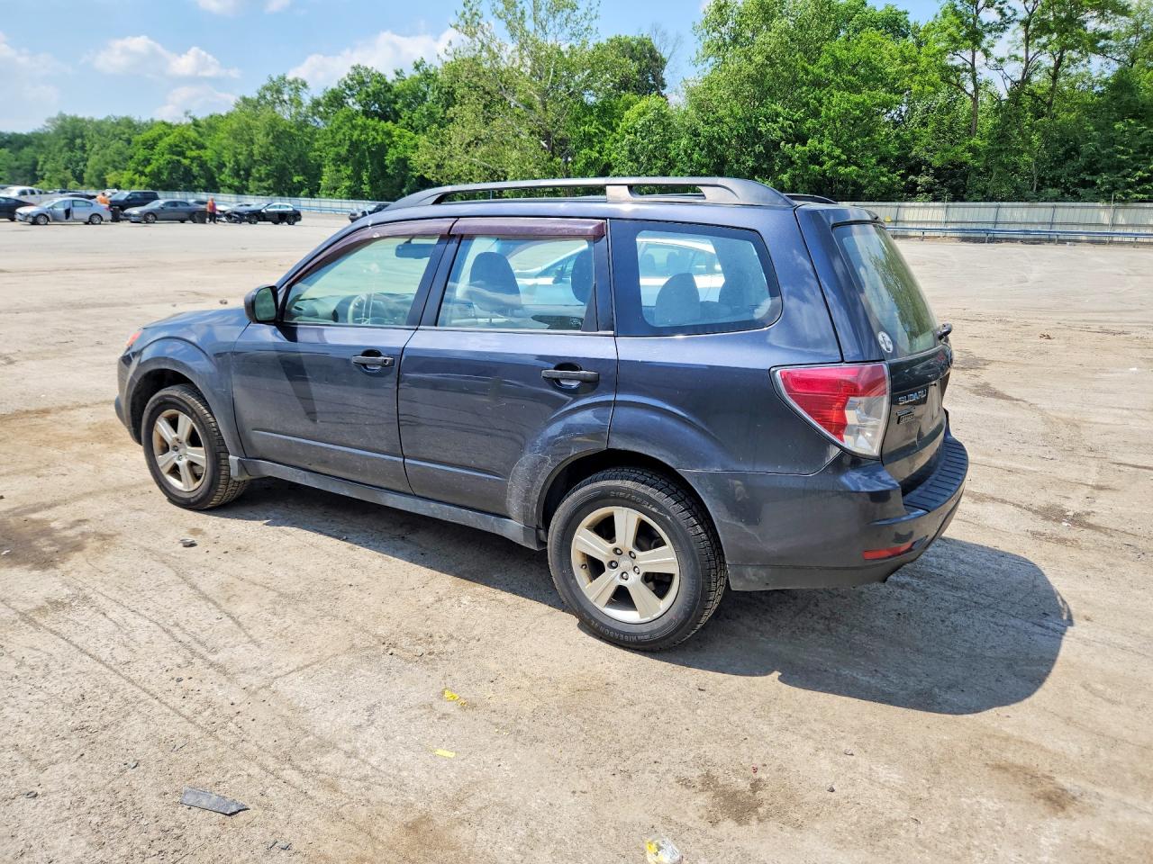 2012 Subaru Forester 2.5x Blue vin: JF2SHABC8CH440697