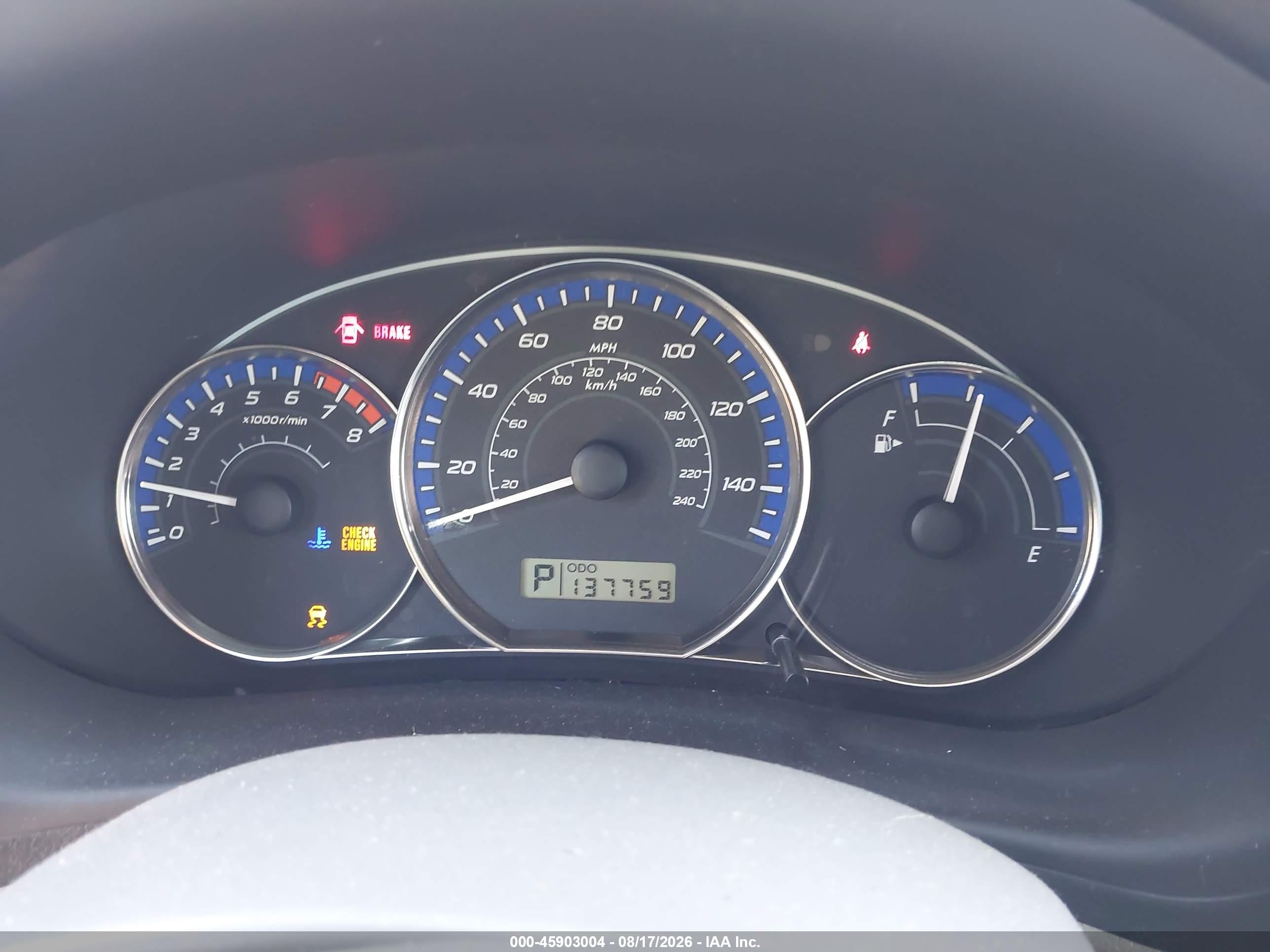 2012 Subaru Forester 2.5x Black vin: JF2SHABC8CH468614