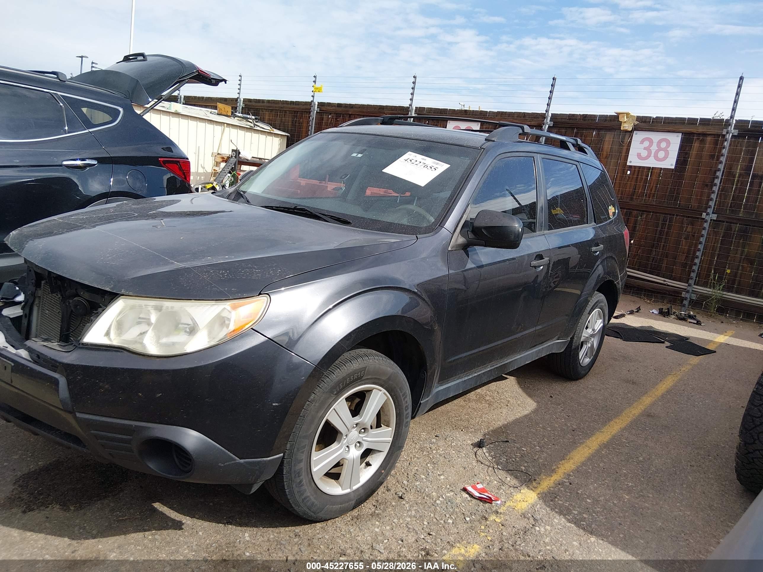 2013 Subaru Forester 2.5x Черный vin: JF2SHABC8DH440880