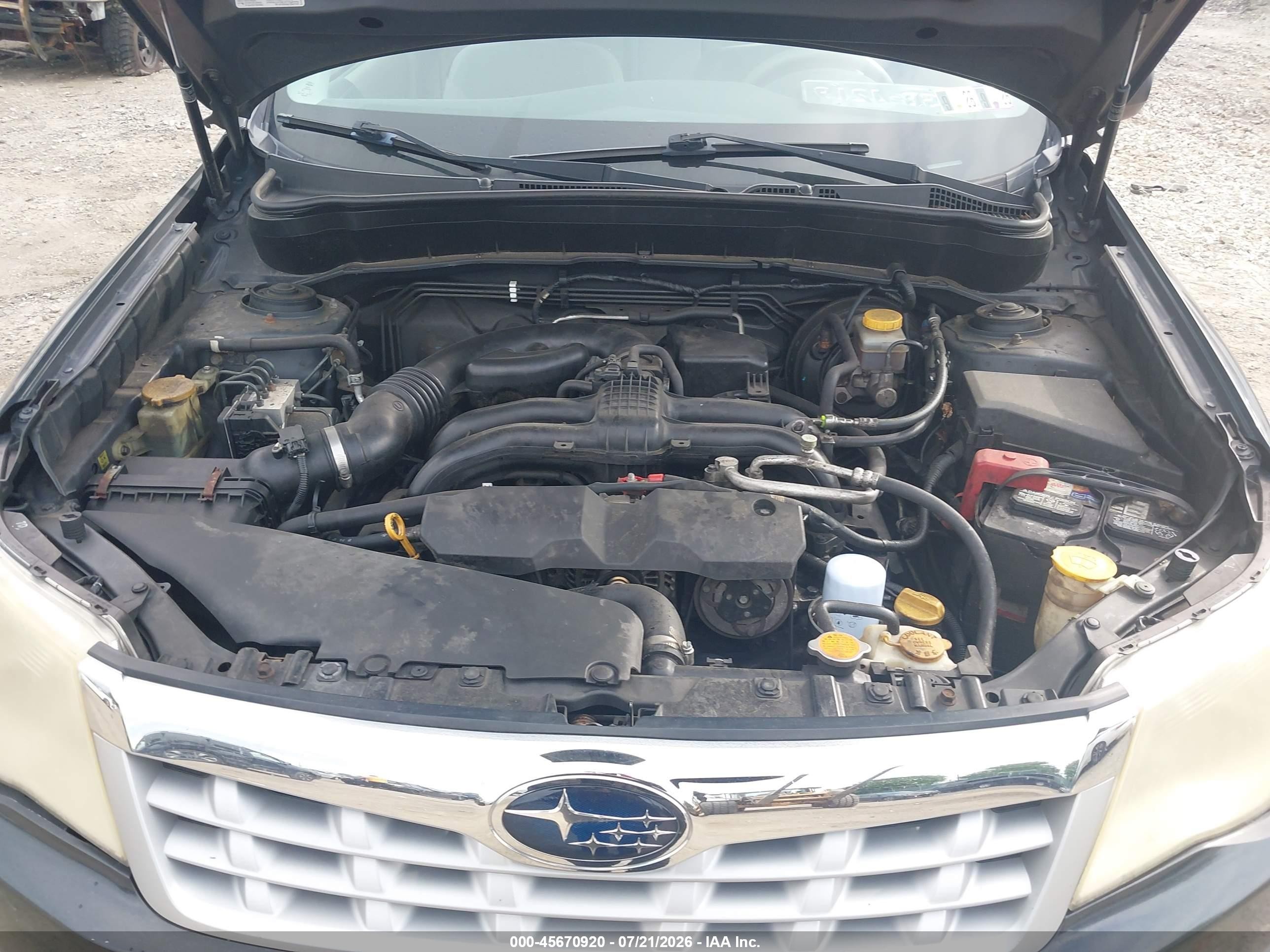 2011 Subaru Forester 2.5x Dark Blue vin: JF2SHABC9BH711331