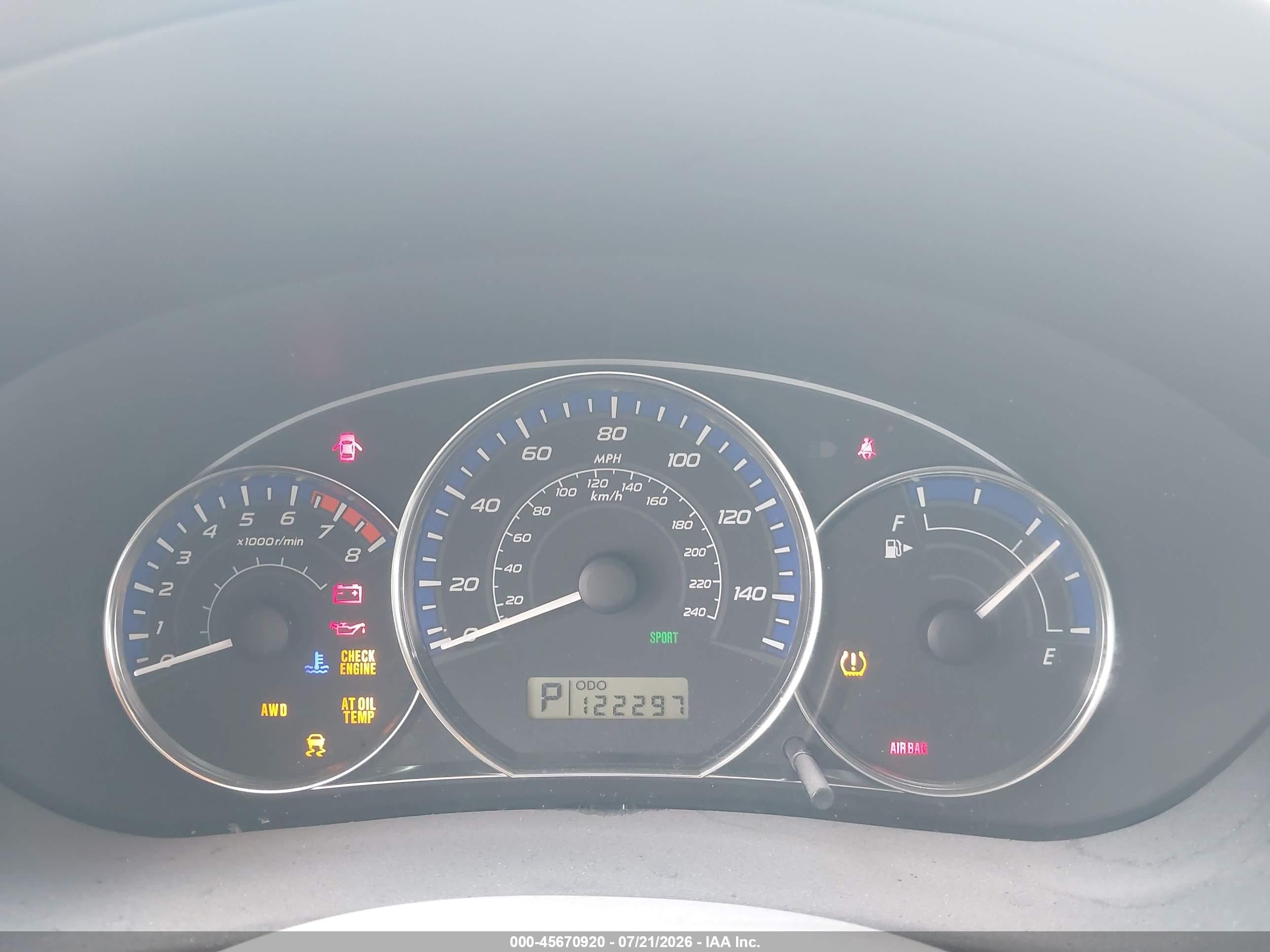 2011 Subaru Forester 2.5x Dark Blue vin: JF2SHABC9BH711331