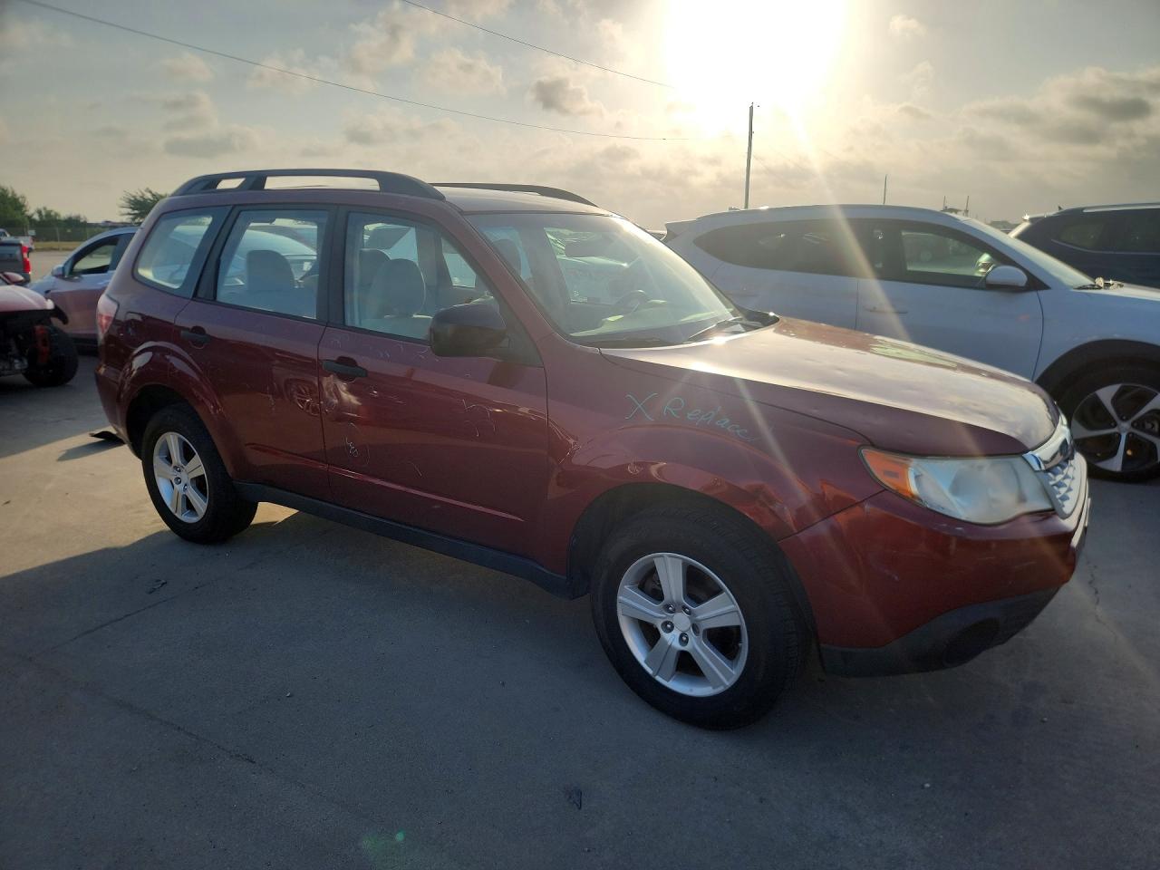 2011 Subaru Forester 2.5x Maroon vin: JF2SHABC9BH733278