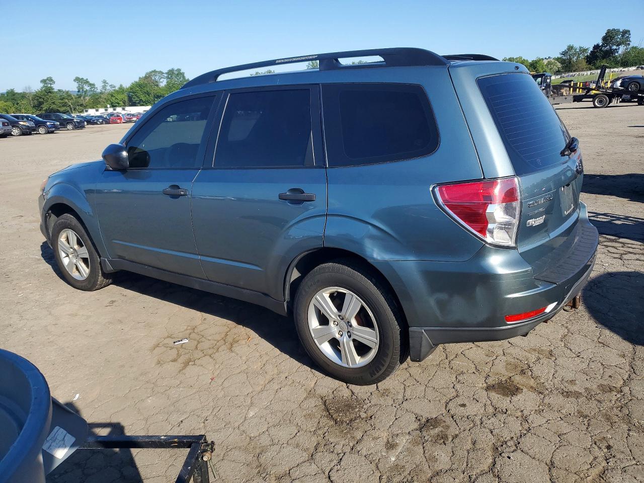 2012 Subaru Forester 2.5x Gray vin: JF2SHABC9CH433452