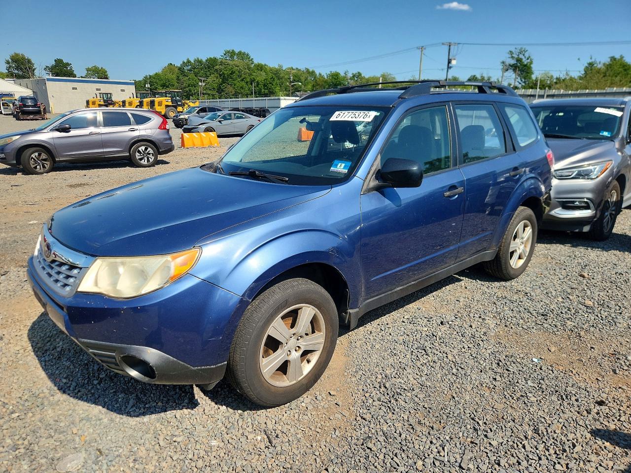 2012 Subaru Forester 2.5x Blue vin: JF2SHABC9CH453555