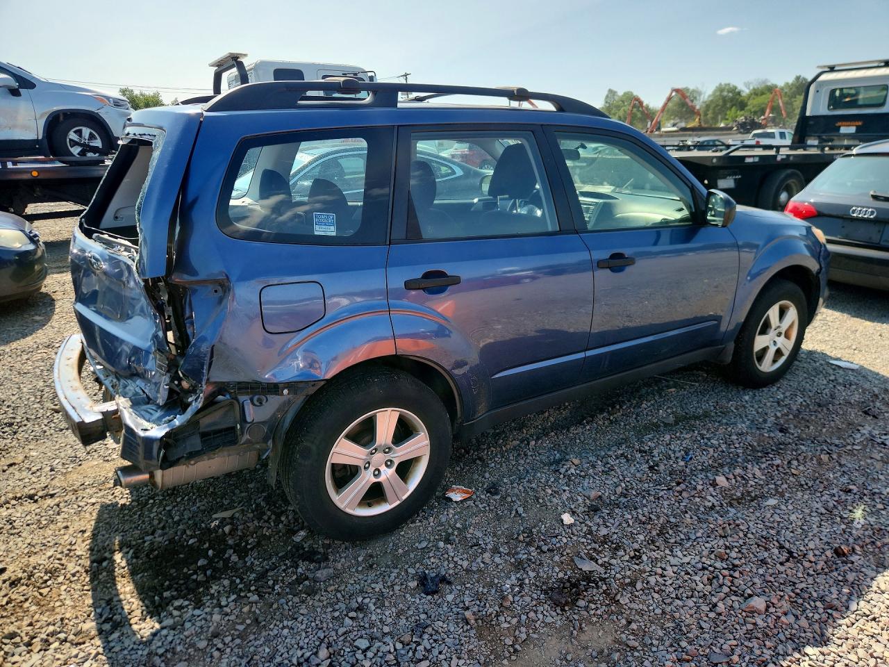 2012 Subaru Forester 2.5x Blue vin: JF2SHABC9CH453555