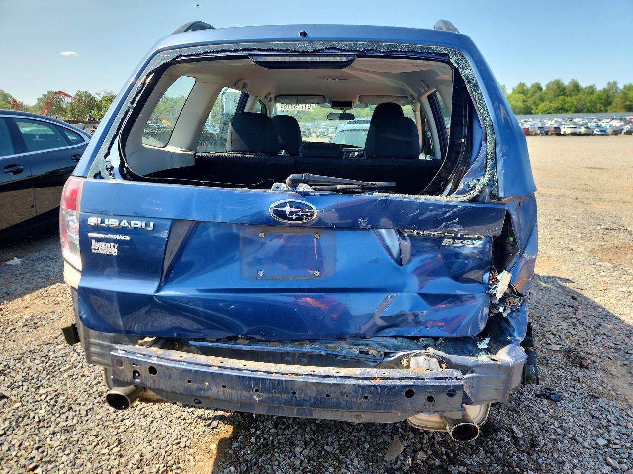 2012 Subaru Forester 2.5x Blue vin: JF2SHABC9CH453555