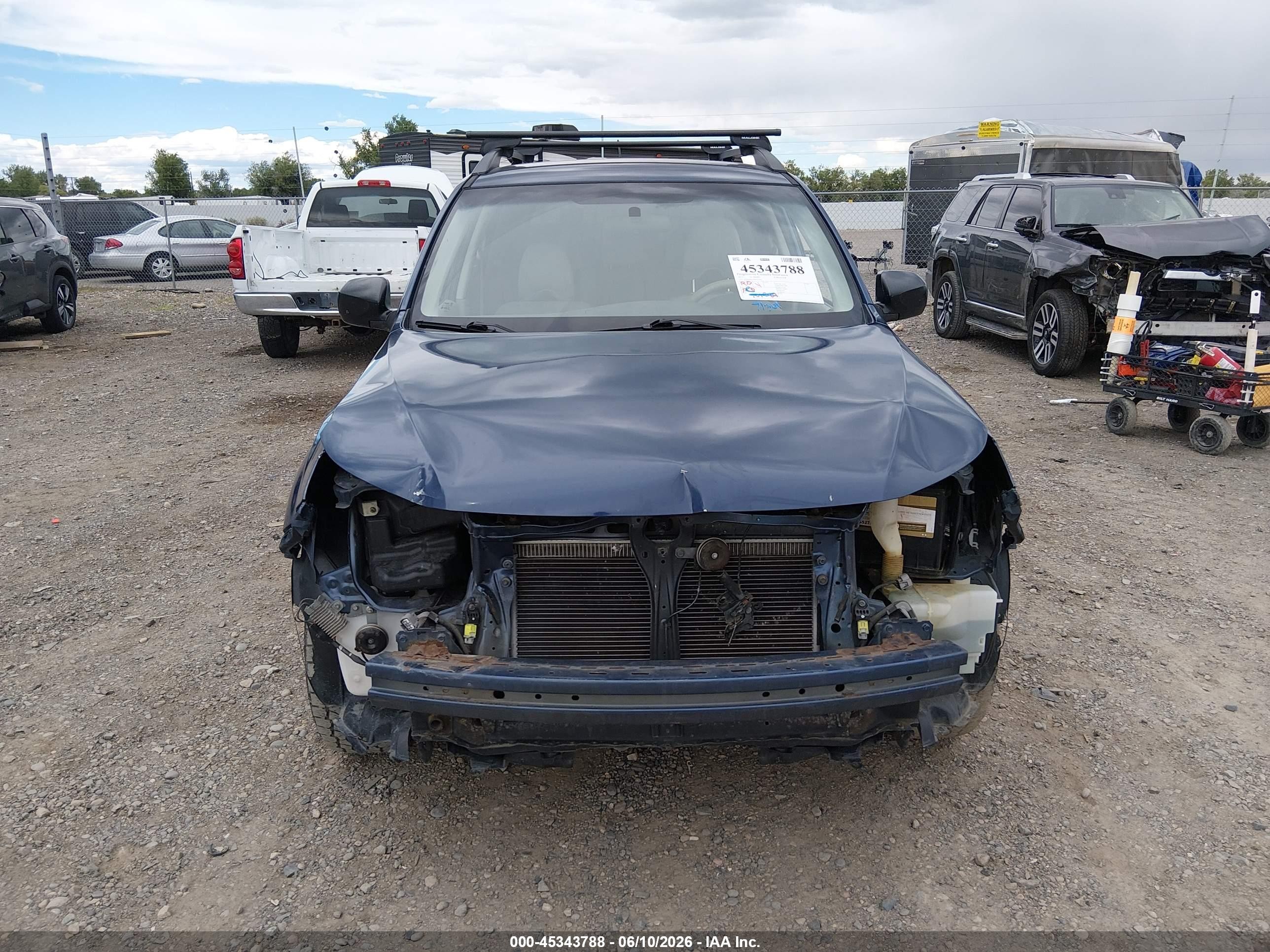 2013 Subaru Forester 2.5x Dark Blue vin: JF2SHABC9DG420188