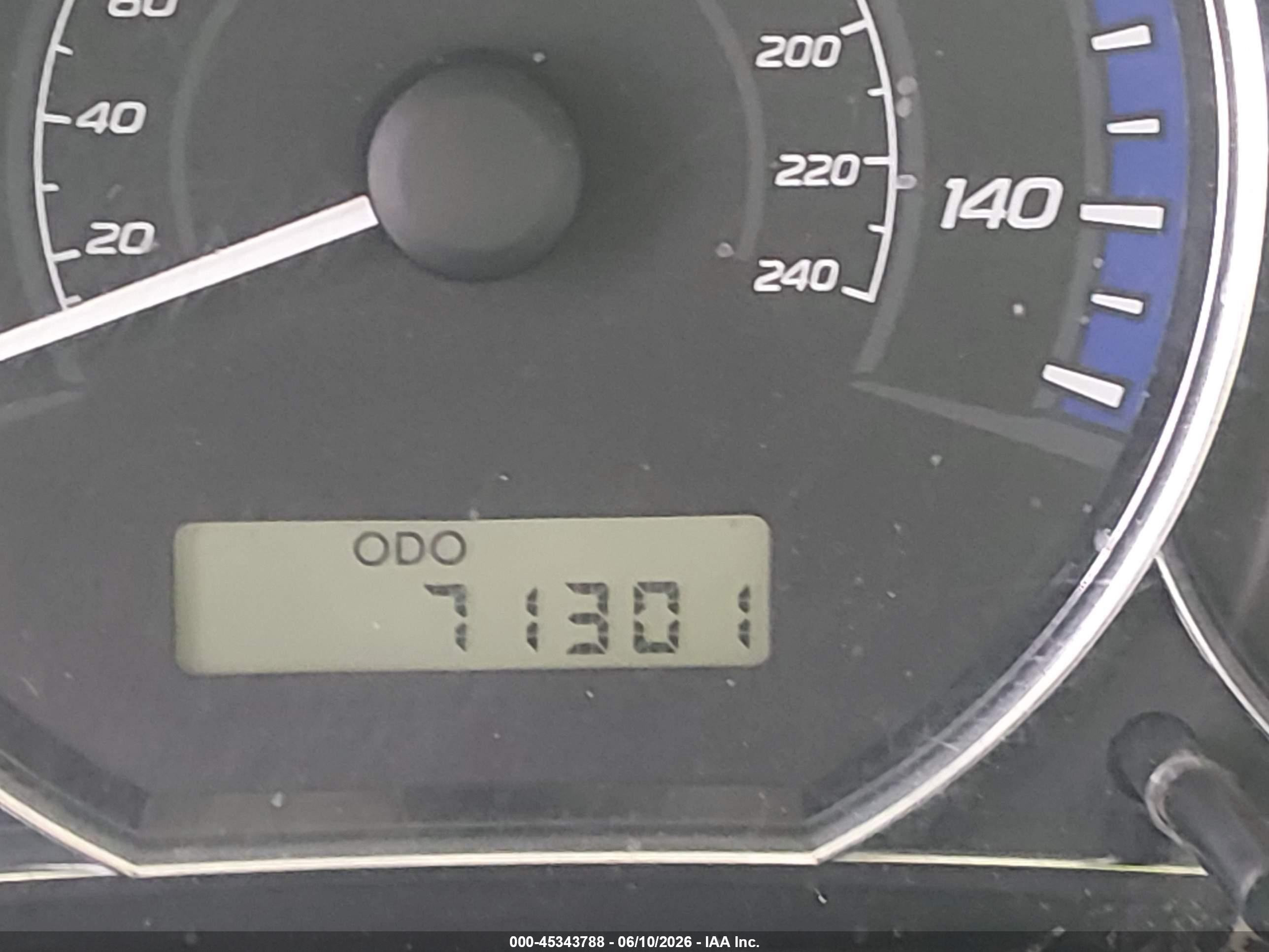 2013 Subaru Forester 2.5x Dark Blue vin: JF2SHABC9DG420188