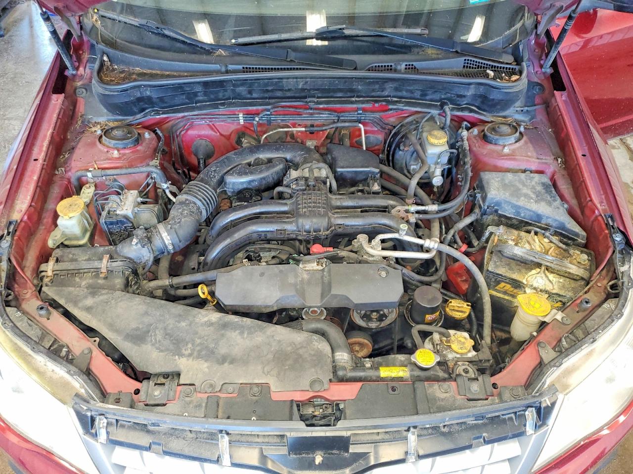 2013 Subaru Forester 2.5x Maroon vin: JF2SHABC9DH402333