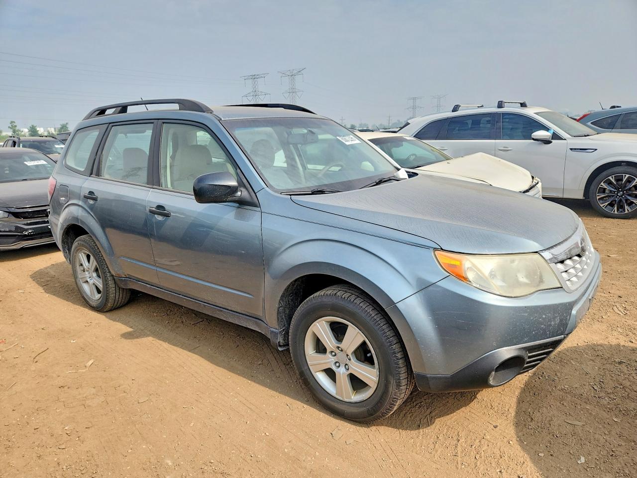 2013 Subaru Forester 2.5x Blue vin: JF2SHABC9DH408777
