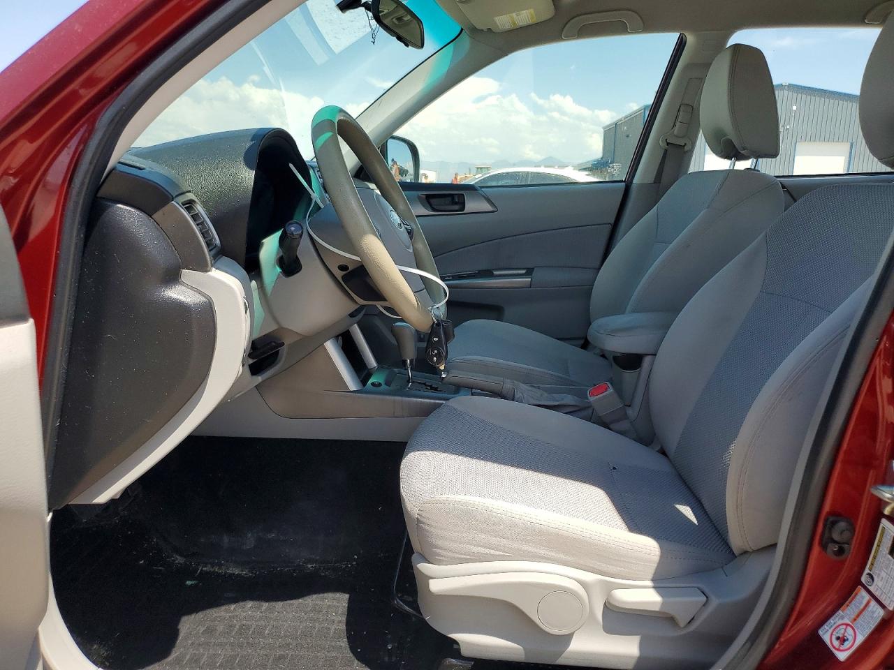 2013 Subaru Forester 2.5x Red vin: JF2SHABC9DH444923