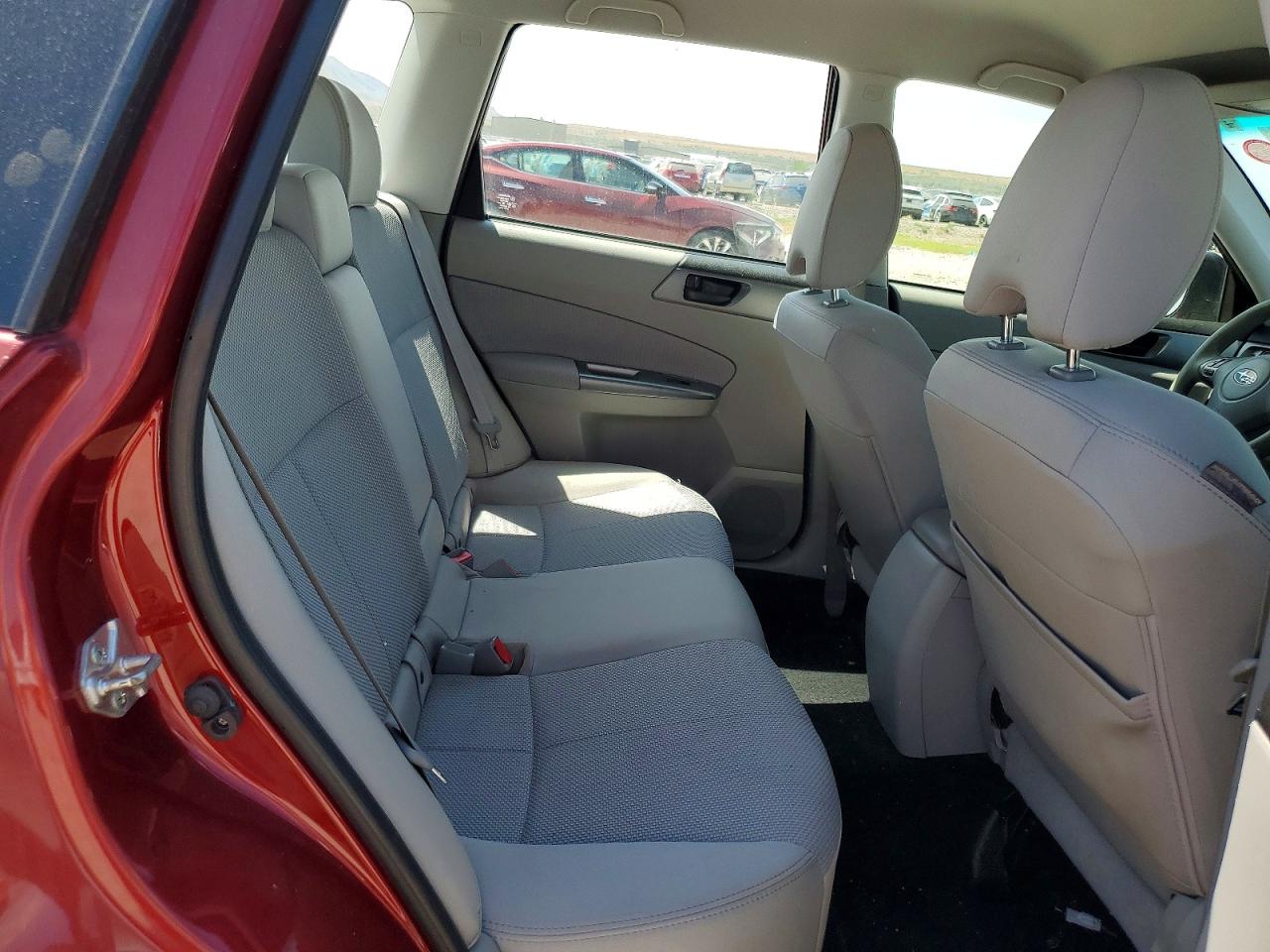 2013 Subaru Forester 2.5x Red vin: JF2SHABC9DH444923