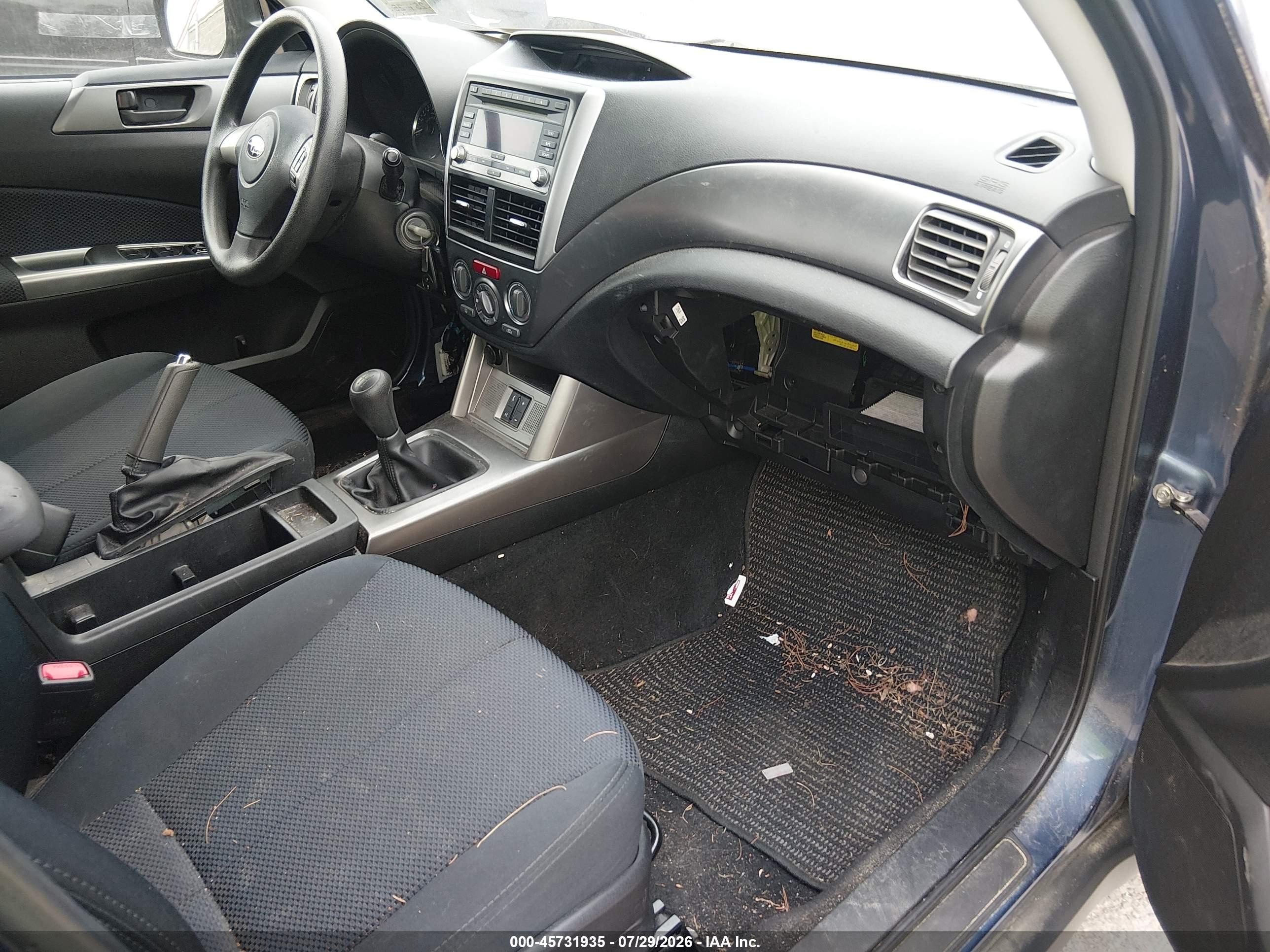 2011 Subaru Forester 2.5x Blue vin: JF2SHABCXBG717290