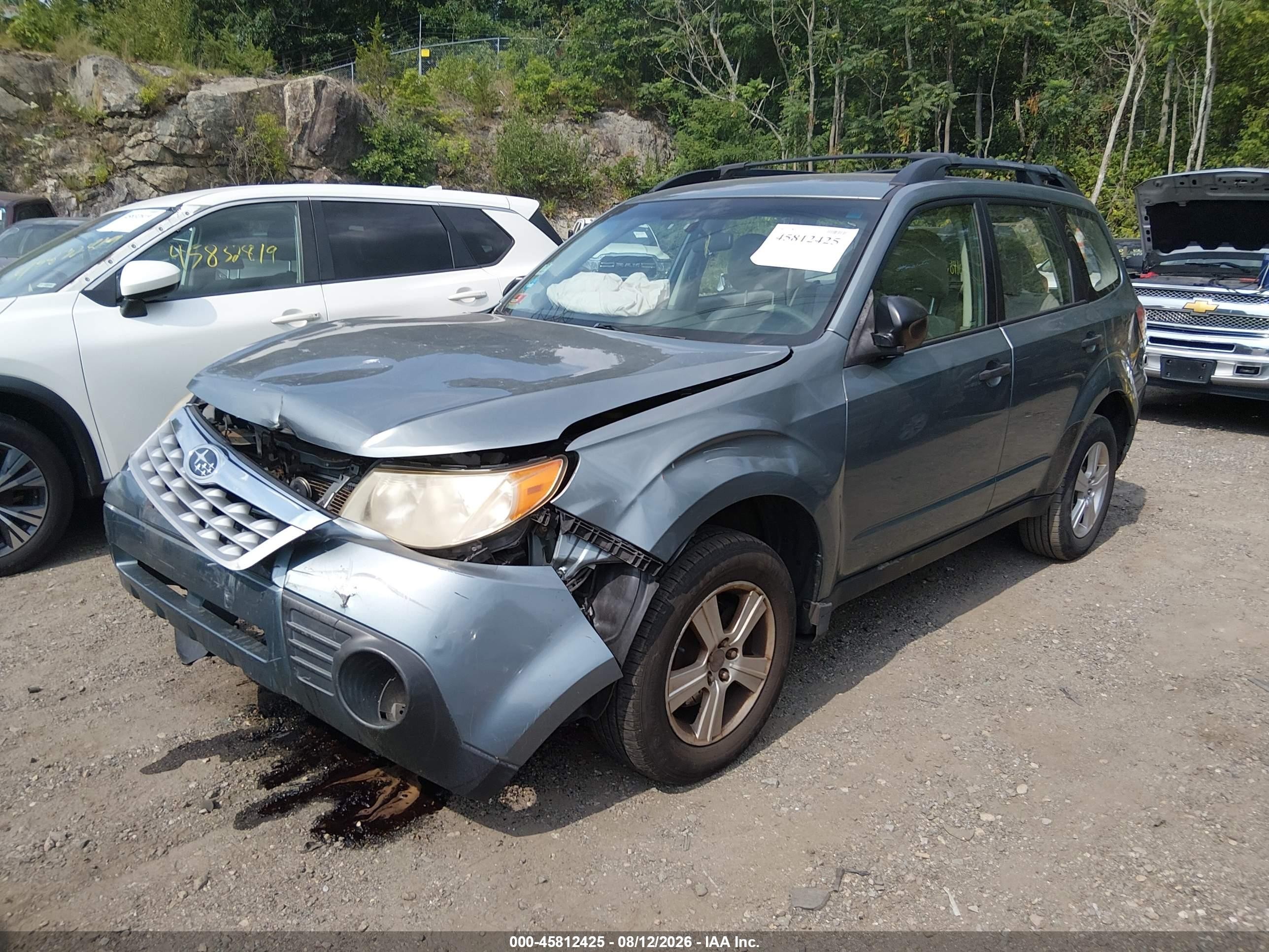 2011 Subaru Forester 2.5x Teal vin: JF2SHABCXBH761574
