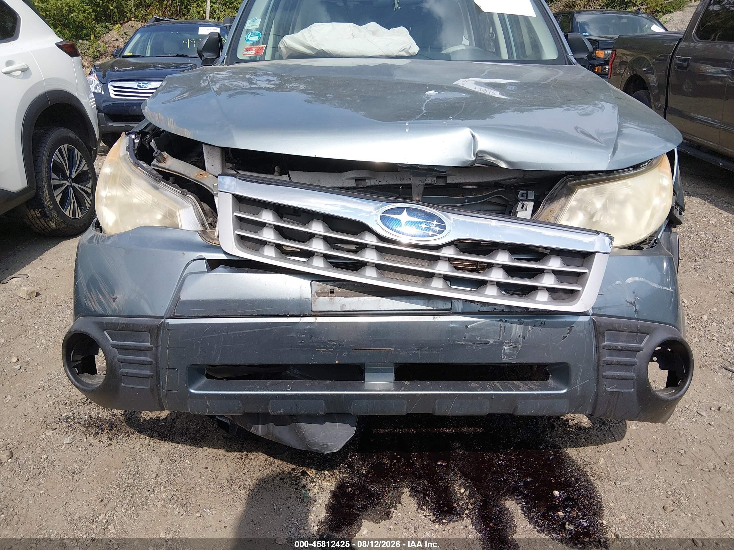 2011 Subaru Forester 2.5x Teal vin: JF2SHABCXBH761574