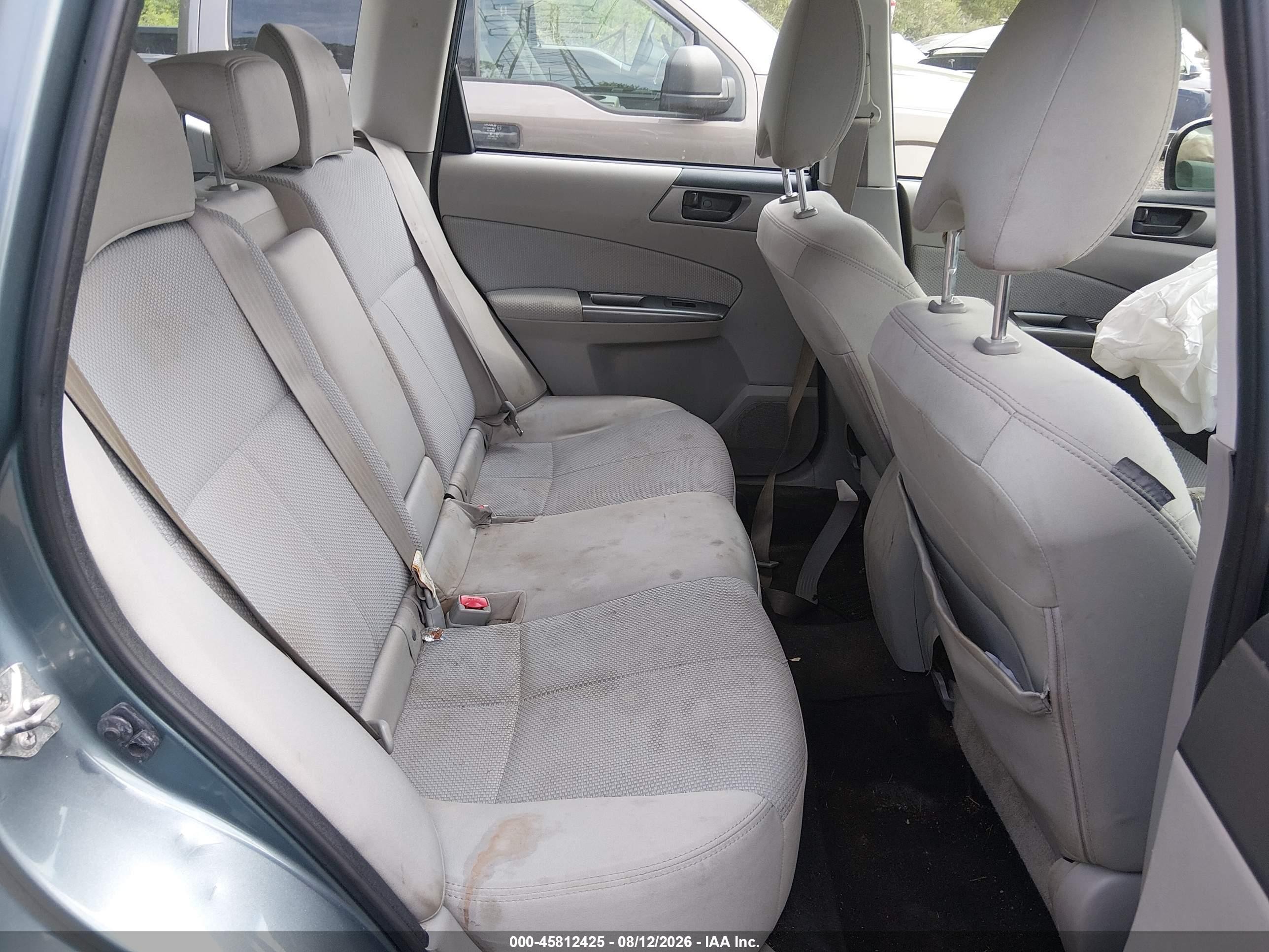 2011 Subaru Forester 2.5x Teal vin: JF2SHABCXBH761574
