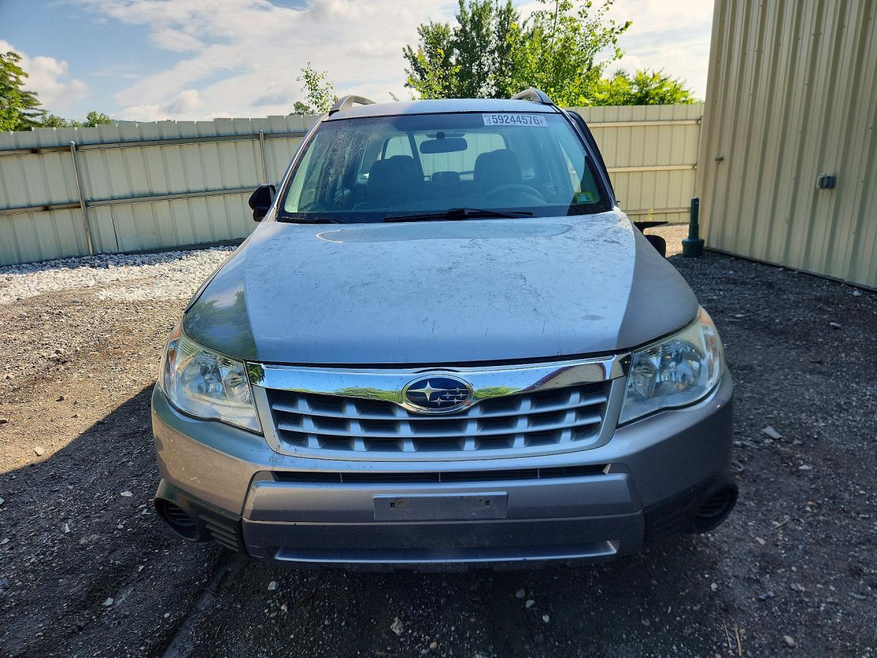 2011 Subaru Forester 2.5x Silver vin: JF2SHABCXBH763924