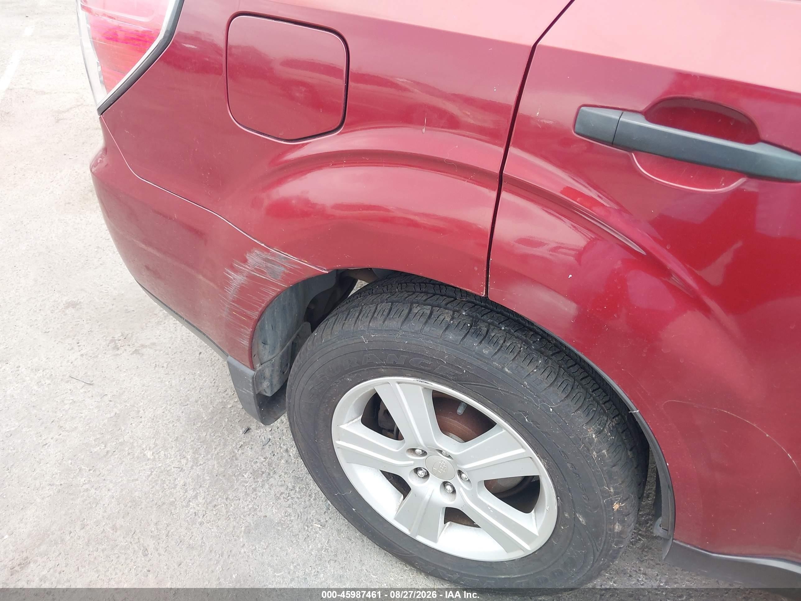 2011 Subaru Forester 2.5x Burgundy vin: JF2SHABCXBH771683