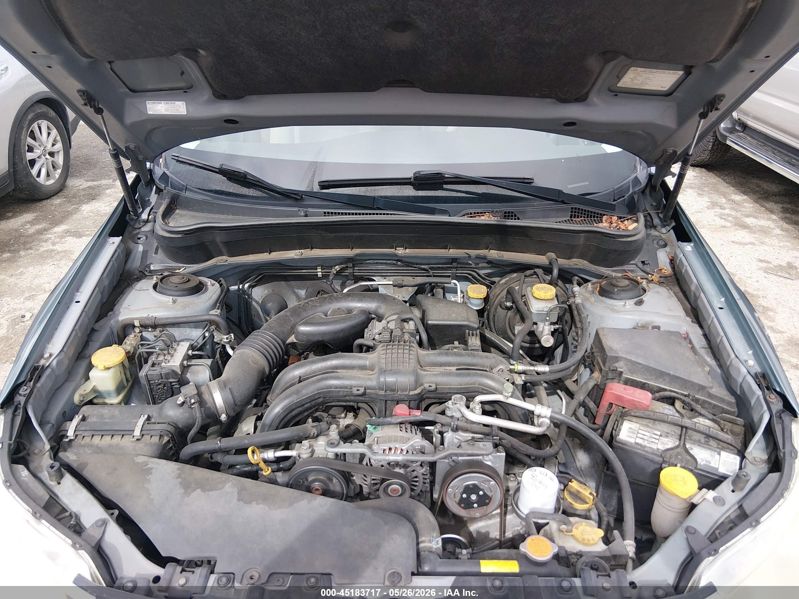 2012 Subaru Forester 2.5x Blue vin: JF2SHABCXCG443624