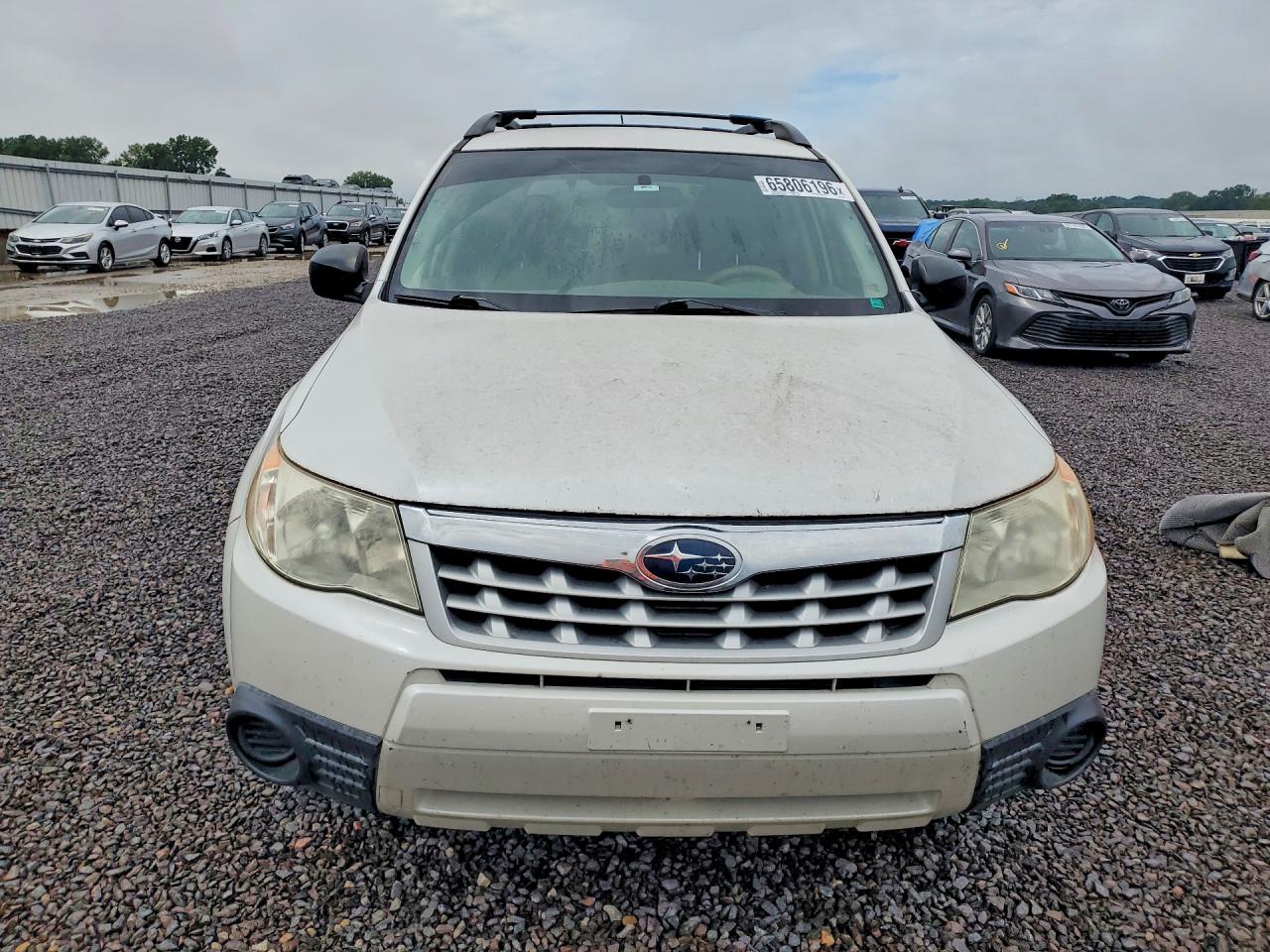 2013 Subaru Forester 2.5x Белый vin: JF2SHABCXDH406729