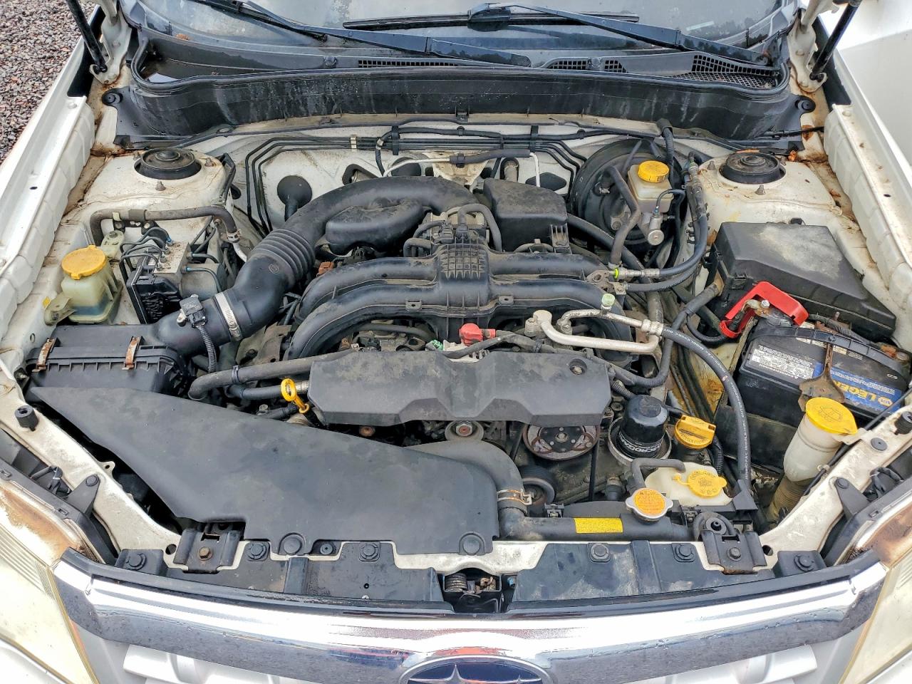 2013 Subaru Forester 2.5x Белый vin: JF2SHABCXDH406729