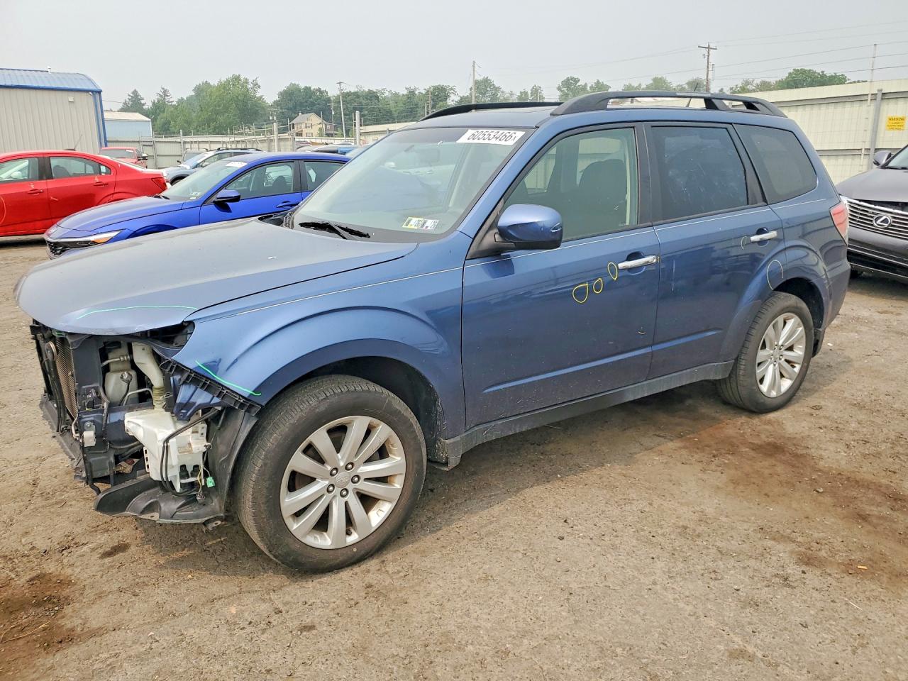 2011 Subaru Forester 2.5xt Limited/sports 2.5xt Blue vin: JF2SHACC0BG764634
