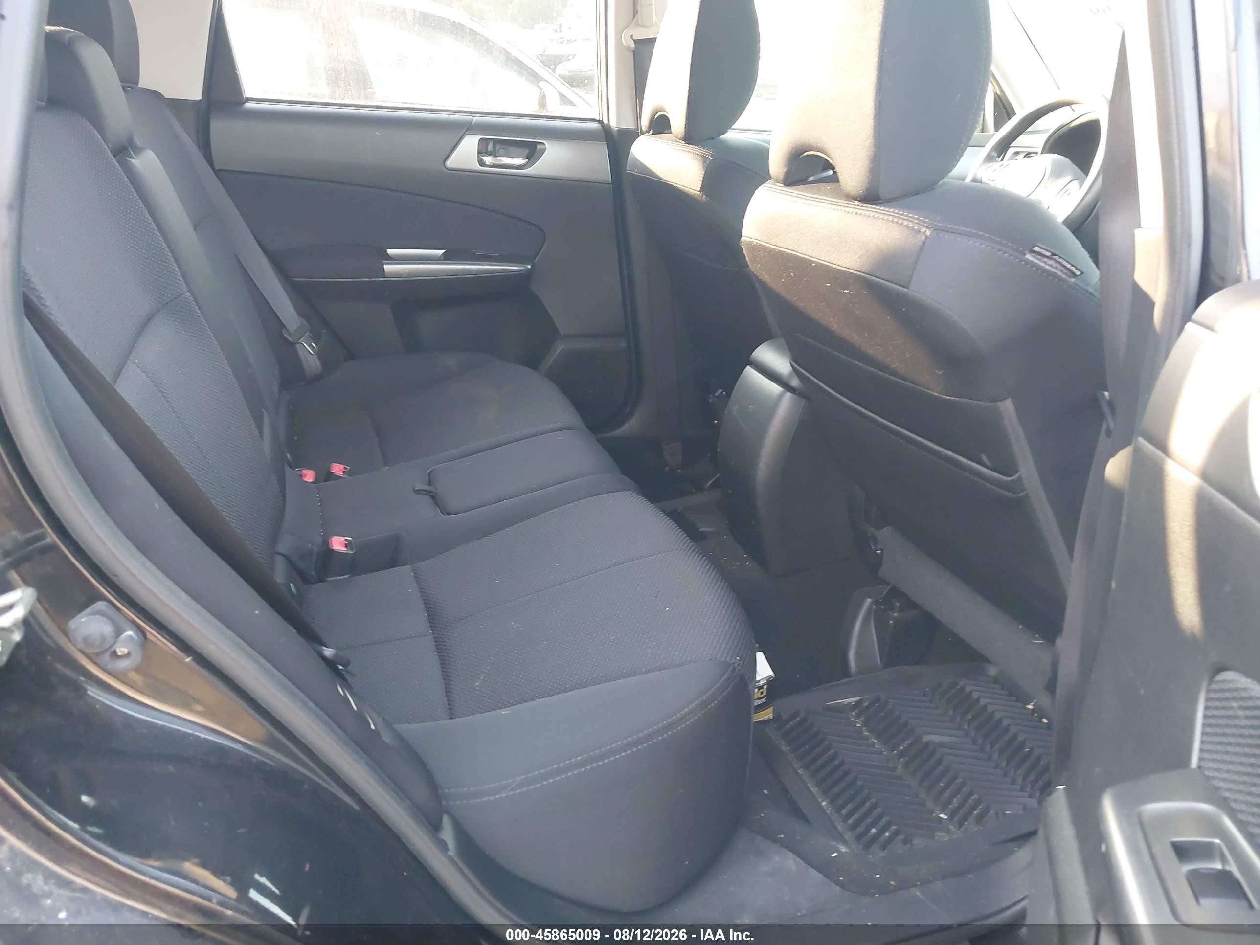 2013 Subaru Forester 2.5x Premium Black vin: JF2SHACC5DH423176