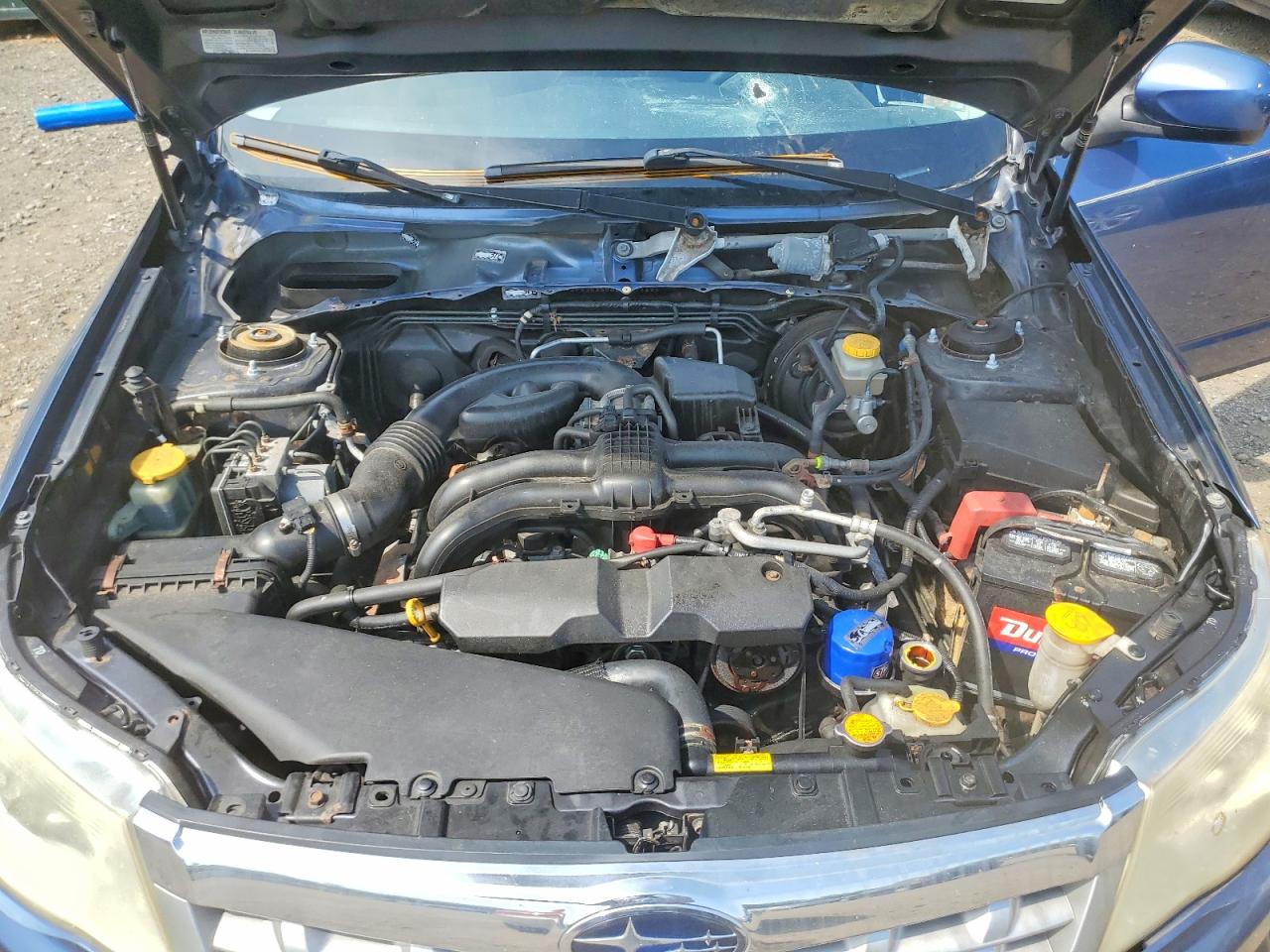 2011 Subaru Forester 2.5x Premium Blue vin: JF2SHADC0BH731142